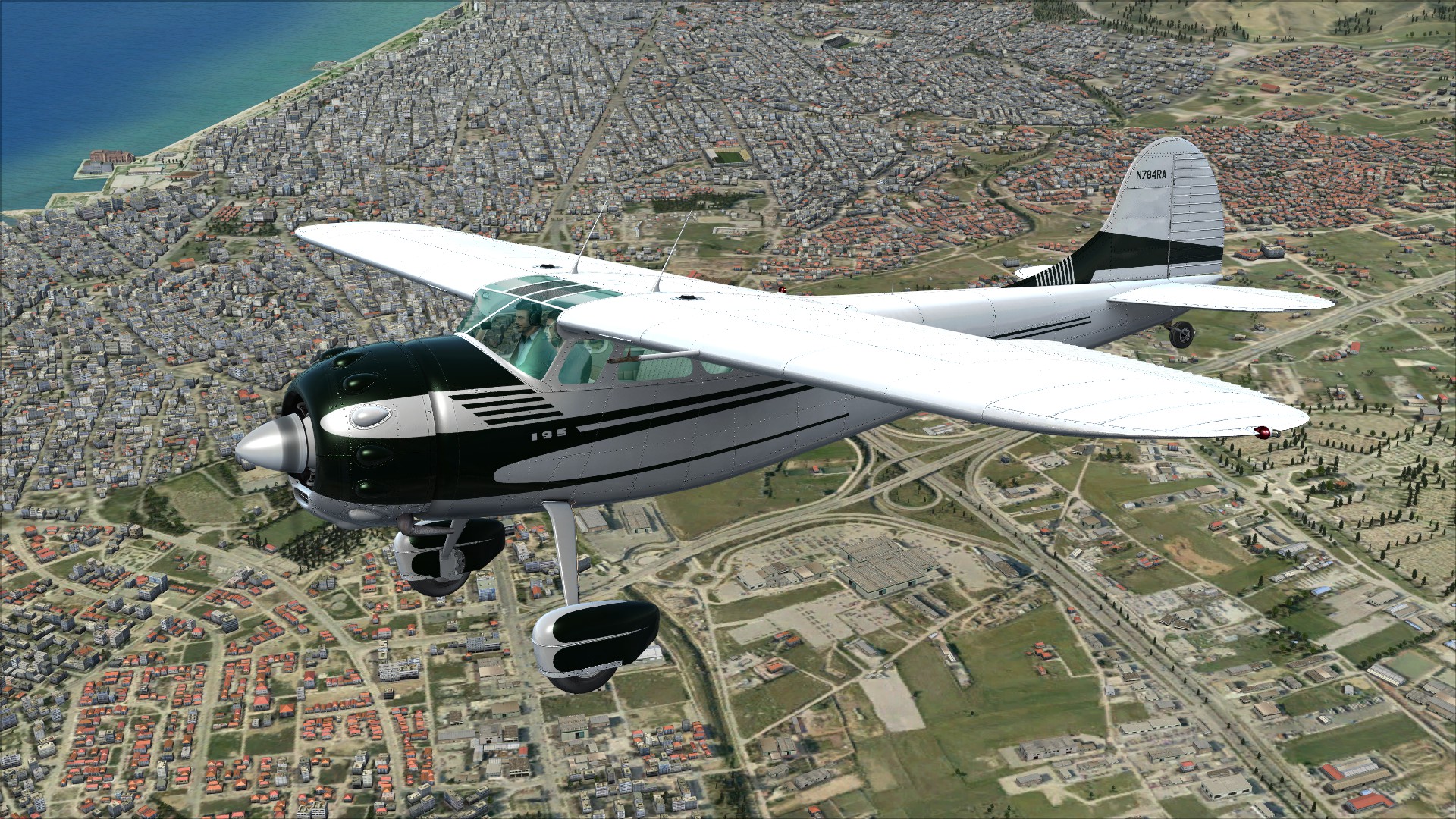Microsoft Flight Simulator X: Steam Edition – Cessna C195 Businessliner