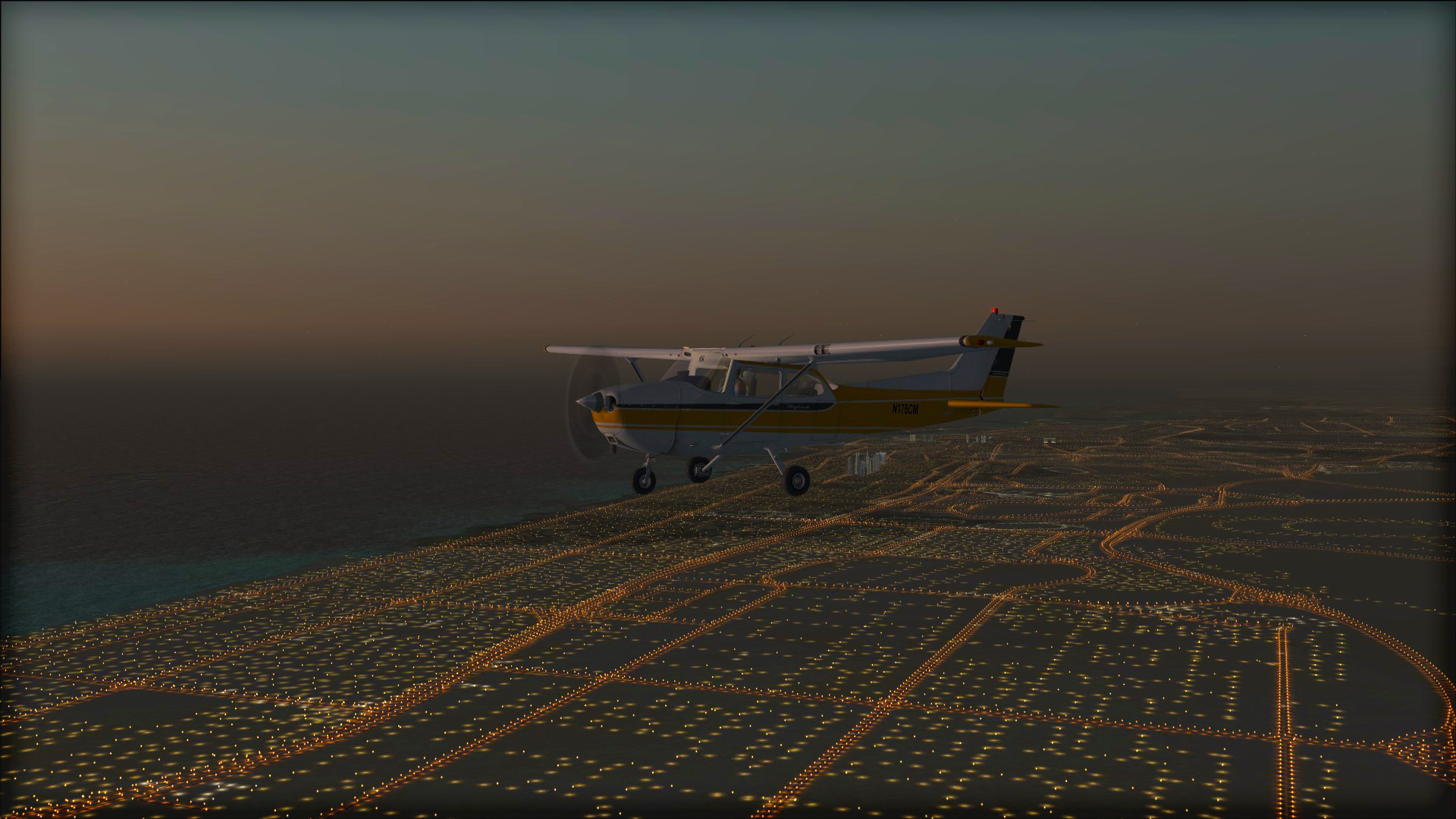Microsoft Flight Simulator X: Steam Edition – Night Environment: Dubai