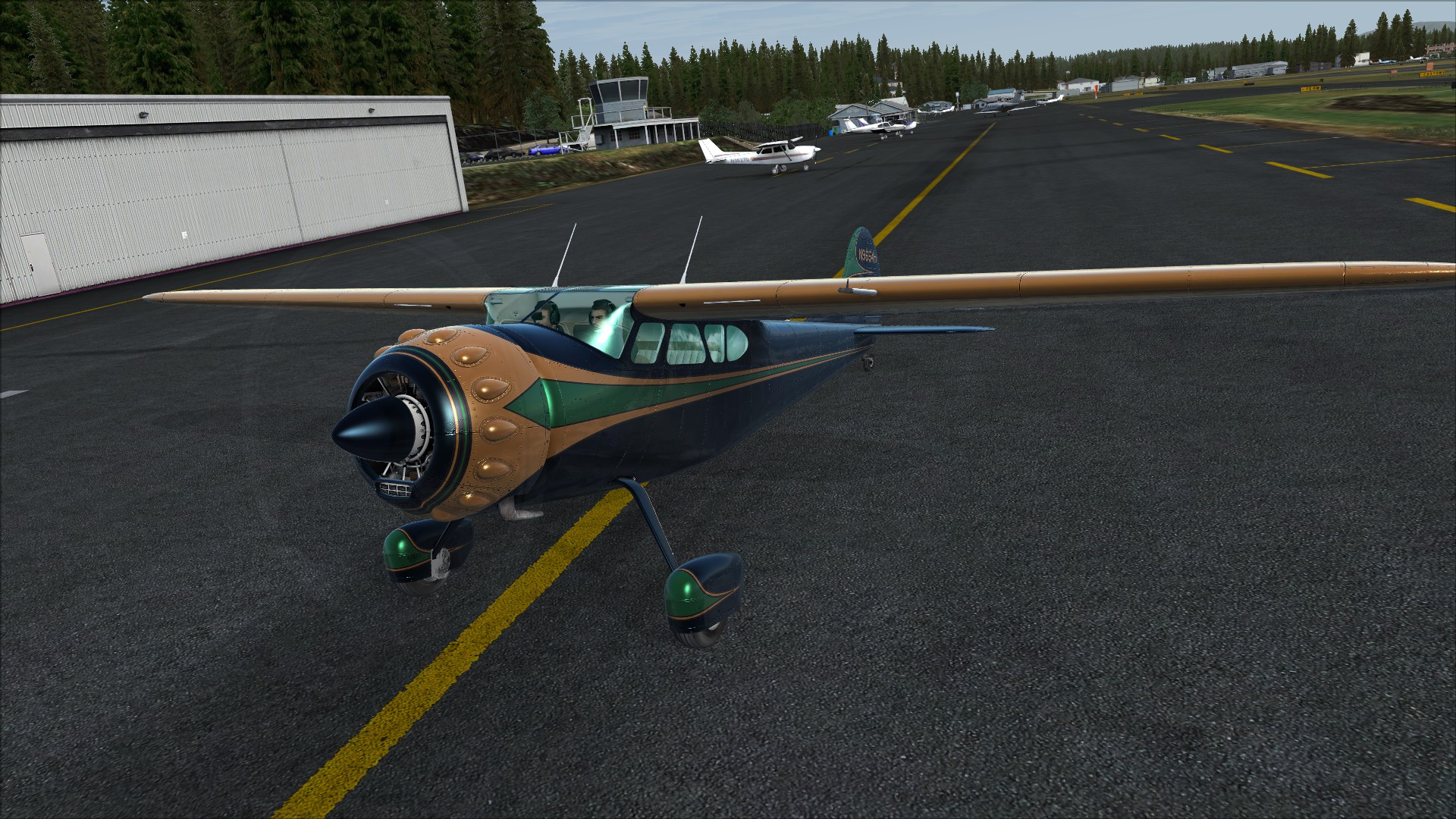 Microsoft Flight Simulator X: Steam Edition – Cessna C195 Businessliner