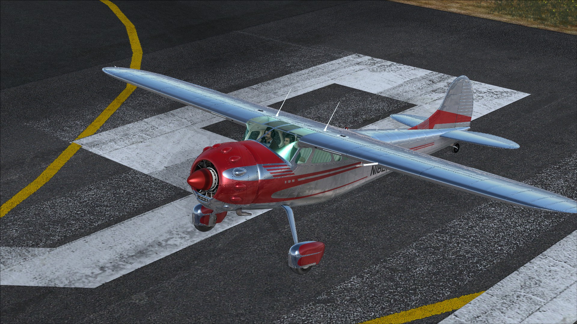 Microsoft Flight Simulator X: Steam Edition – Cessna C195 Businessliner