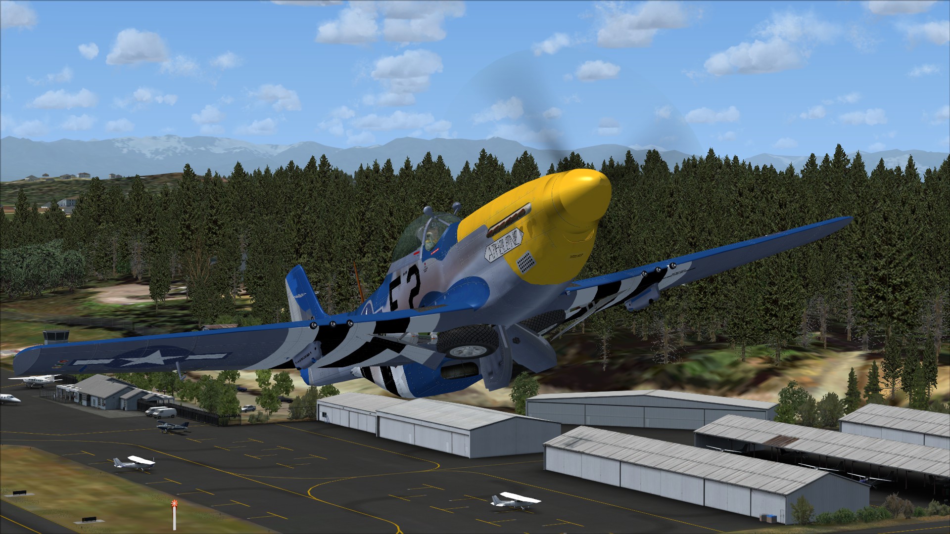 Microsoft Flight Simulator X: Steam Edition – P-51D Mustang