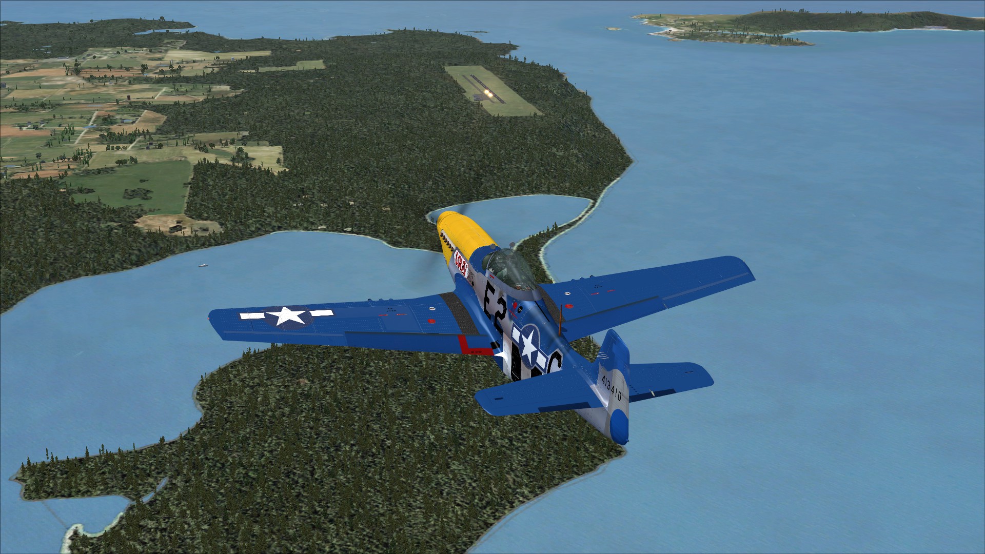 Microsoft Flight Simulator X: Steam Edition – P-51D Mustang