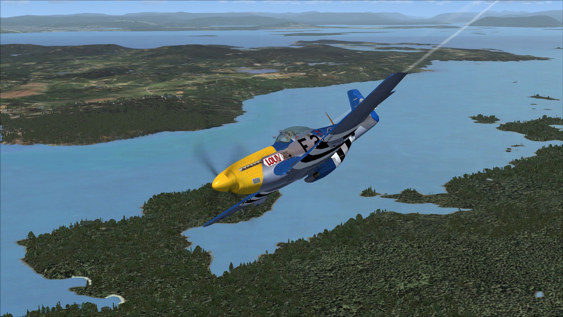 Microsoft Flight Simulator X: Steam Edition – P-51D Mustang