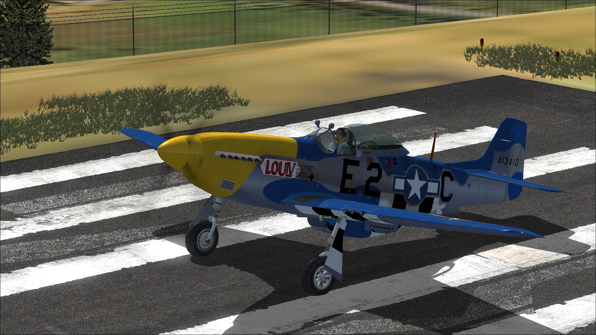 Microsoft Flight Simulator X: Steam Edition – P-51D Mustang