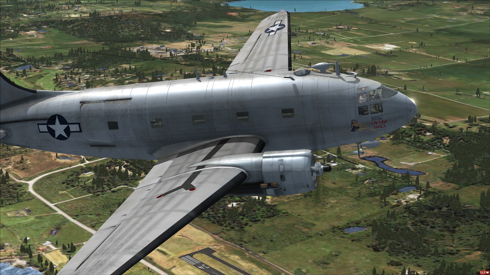 Microsoft Flight Simulator X: Steam Edition – Curtiss C-46 Commando