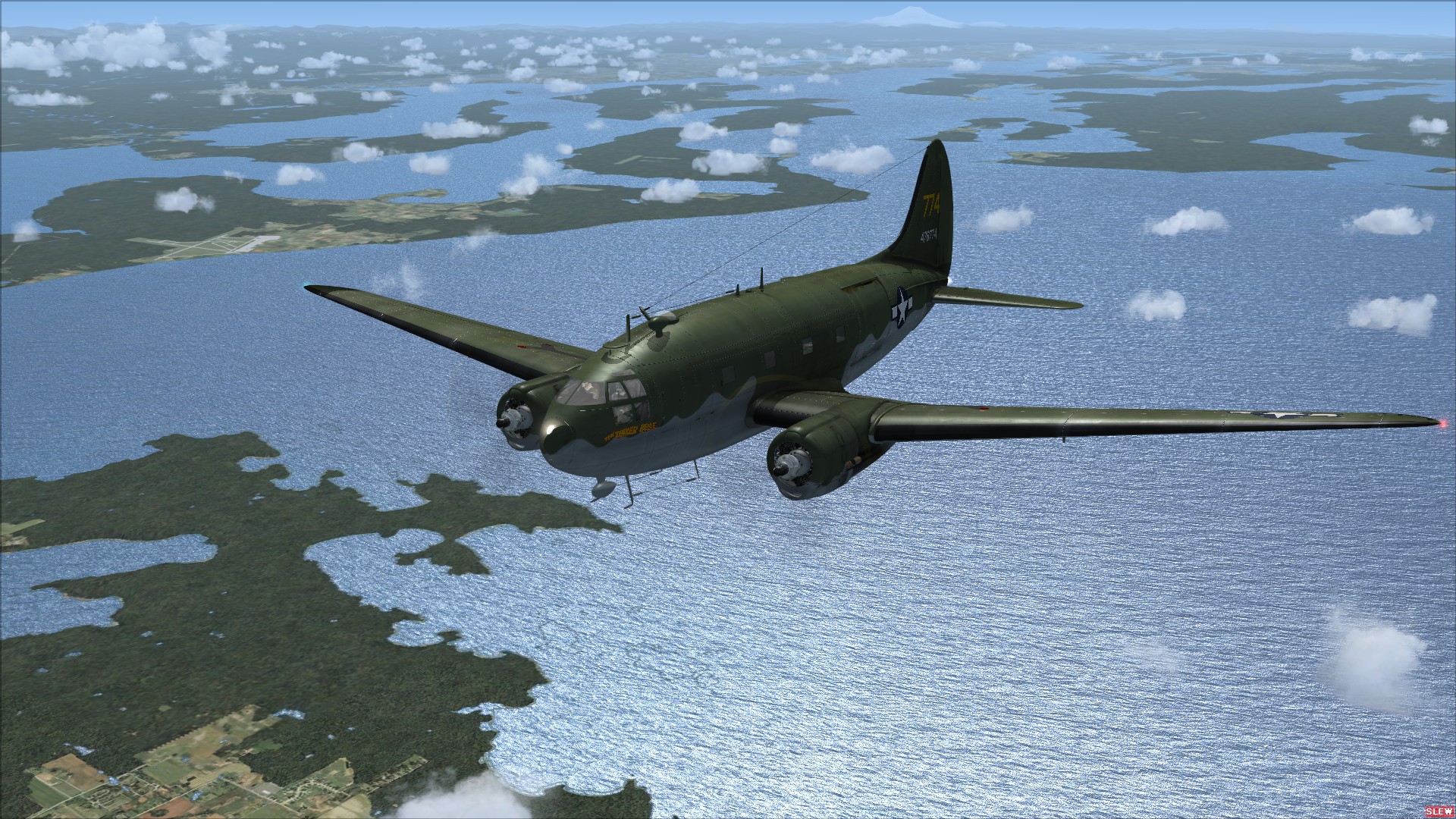 Microsoft Flight Simulator X: Steam Edition – Curtiss C-46 Commando