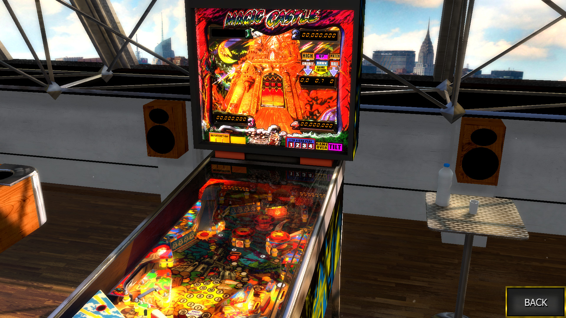 Zaccaria Pinball: Magic Castle Table