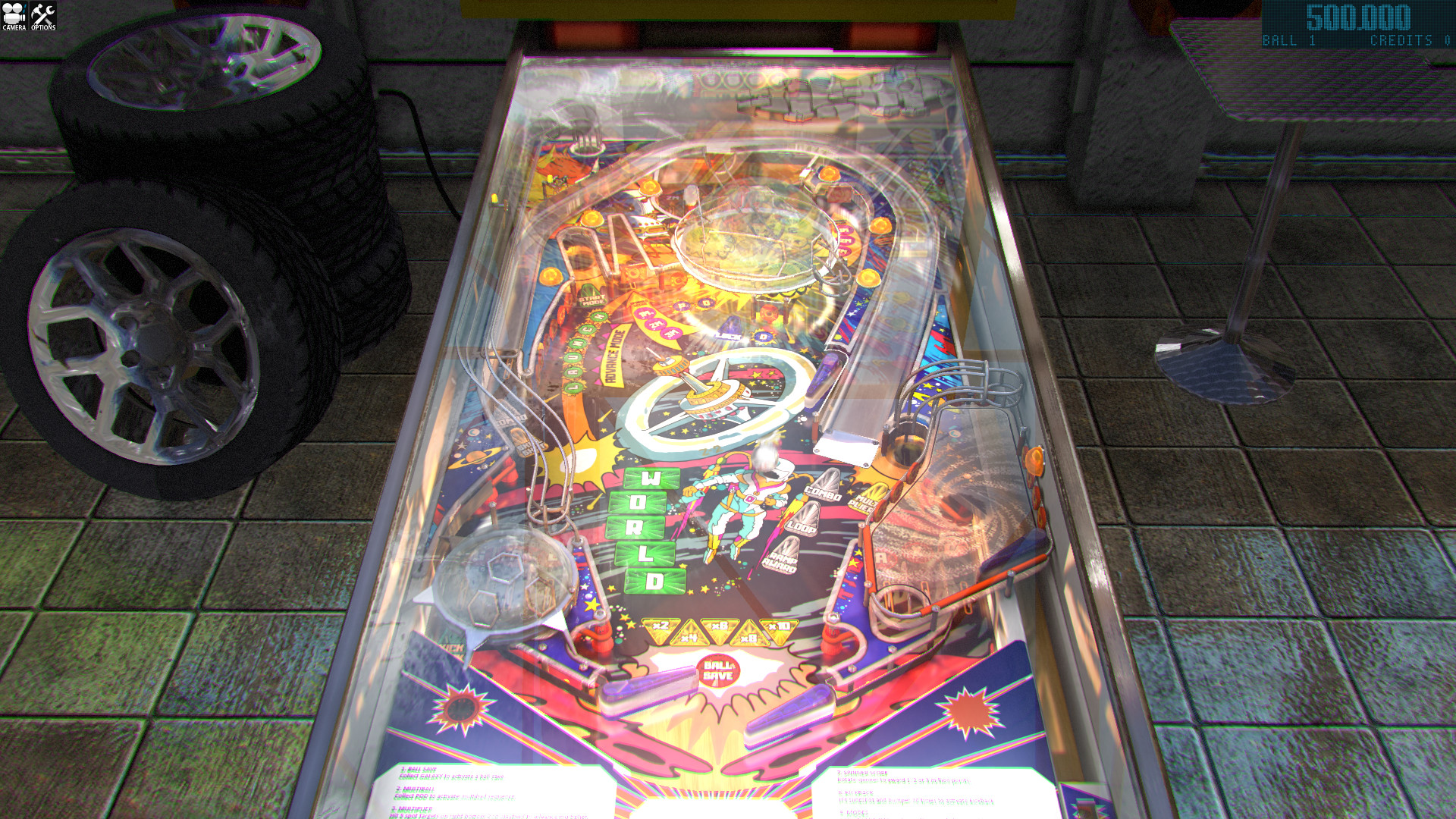 Zaccaria Pinball: Future World 2018 Table