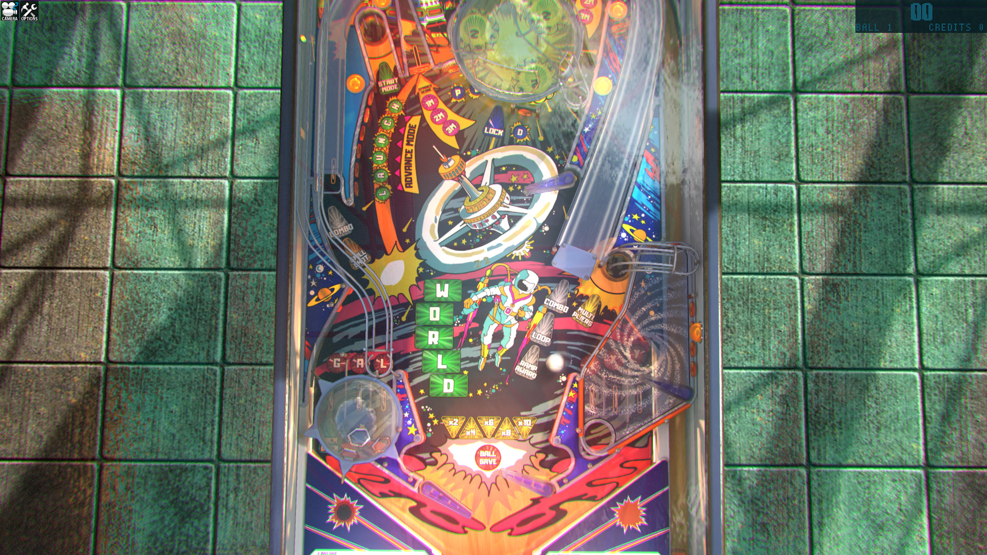 Zaccaria Pinball: Future World 2018 Table