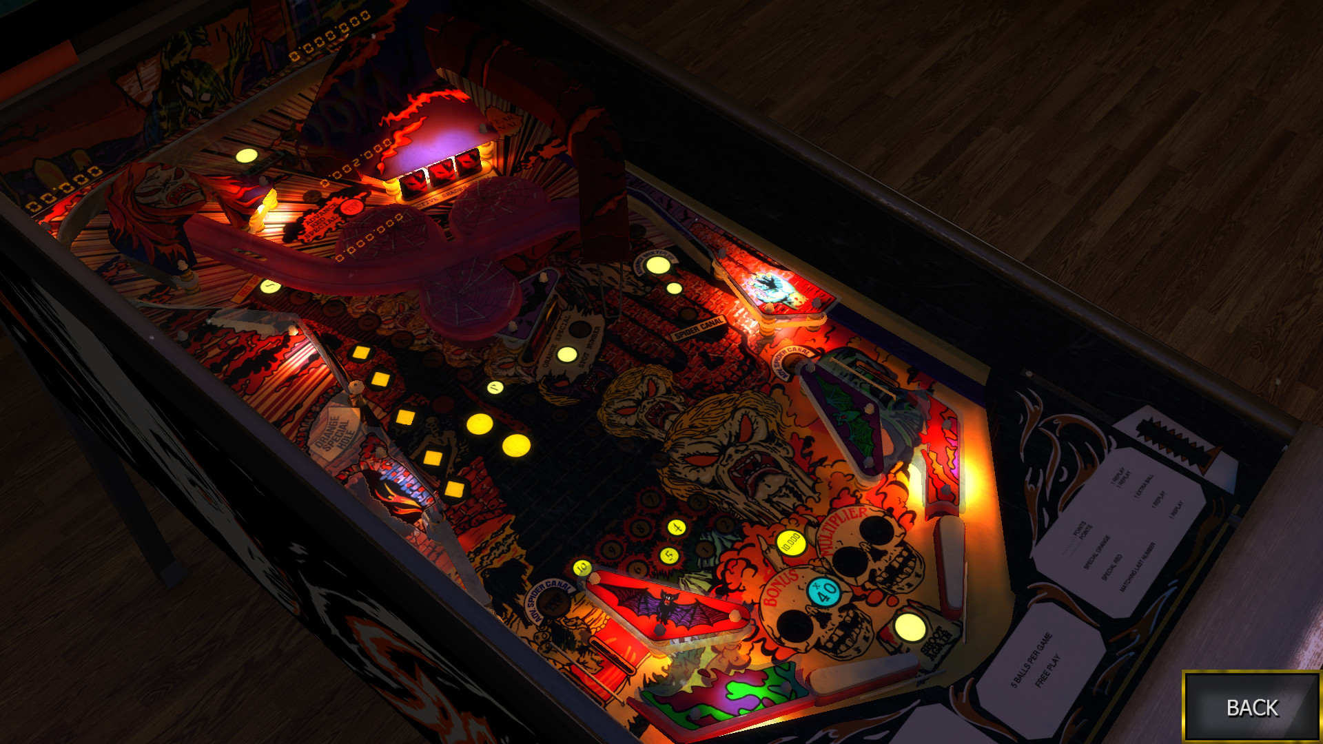 Zaccaria Pinball: Spooky Table