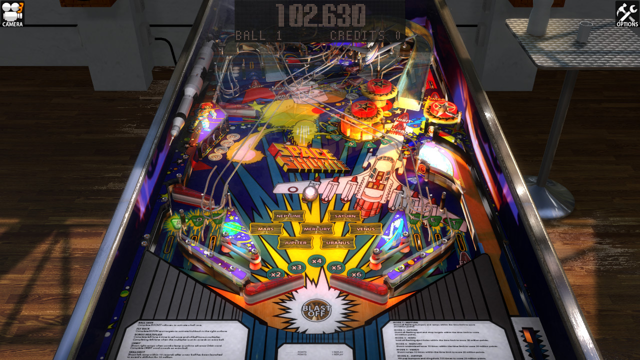 Zaccaria Pinball: Space Shuttle 2016 Table