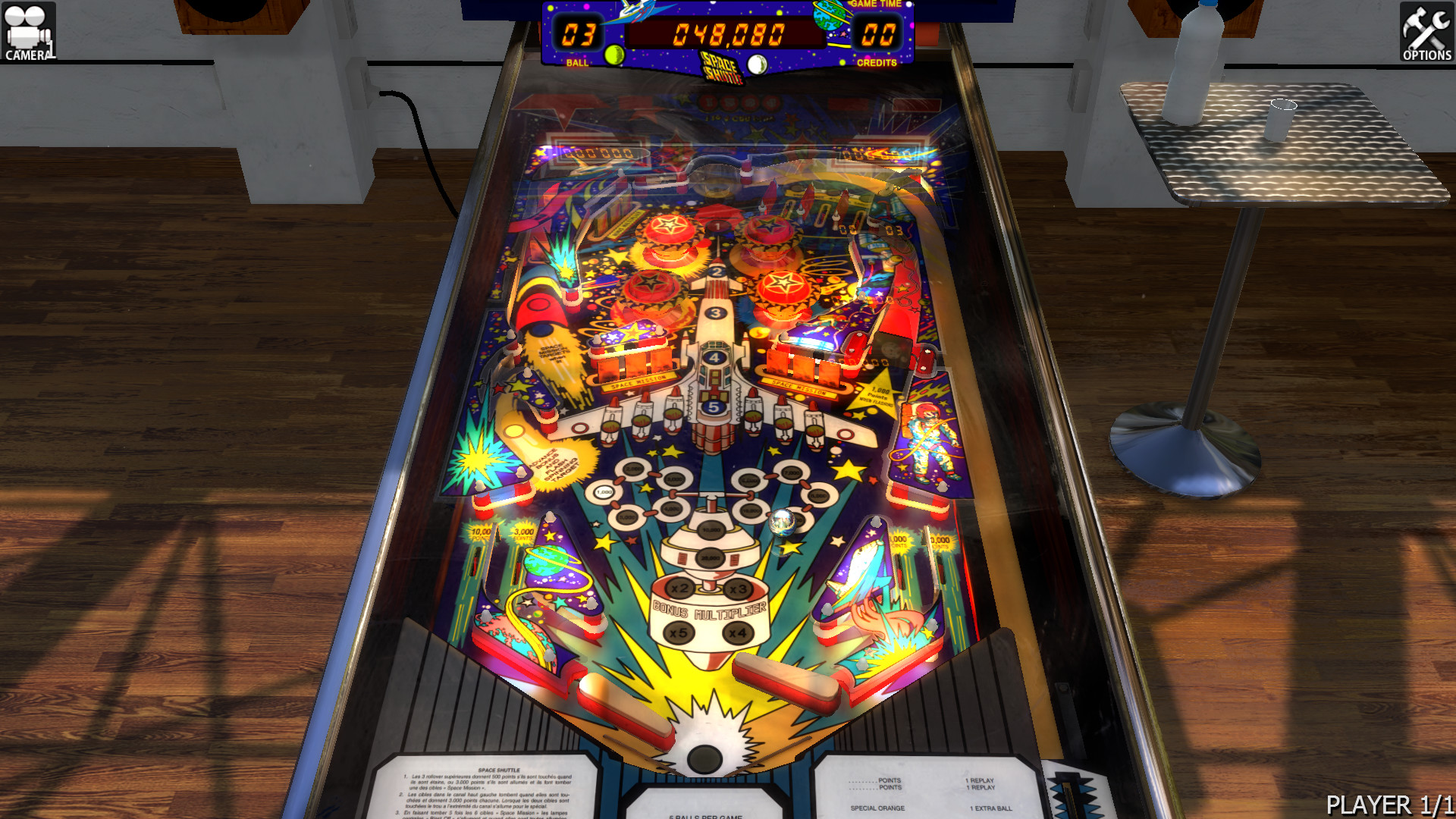 Zaccaria Pinball: Space Shuttle Table