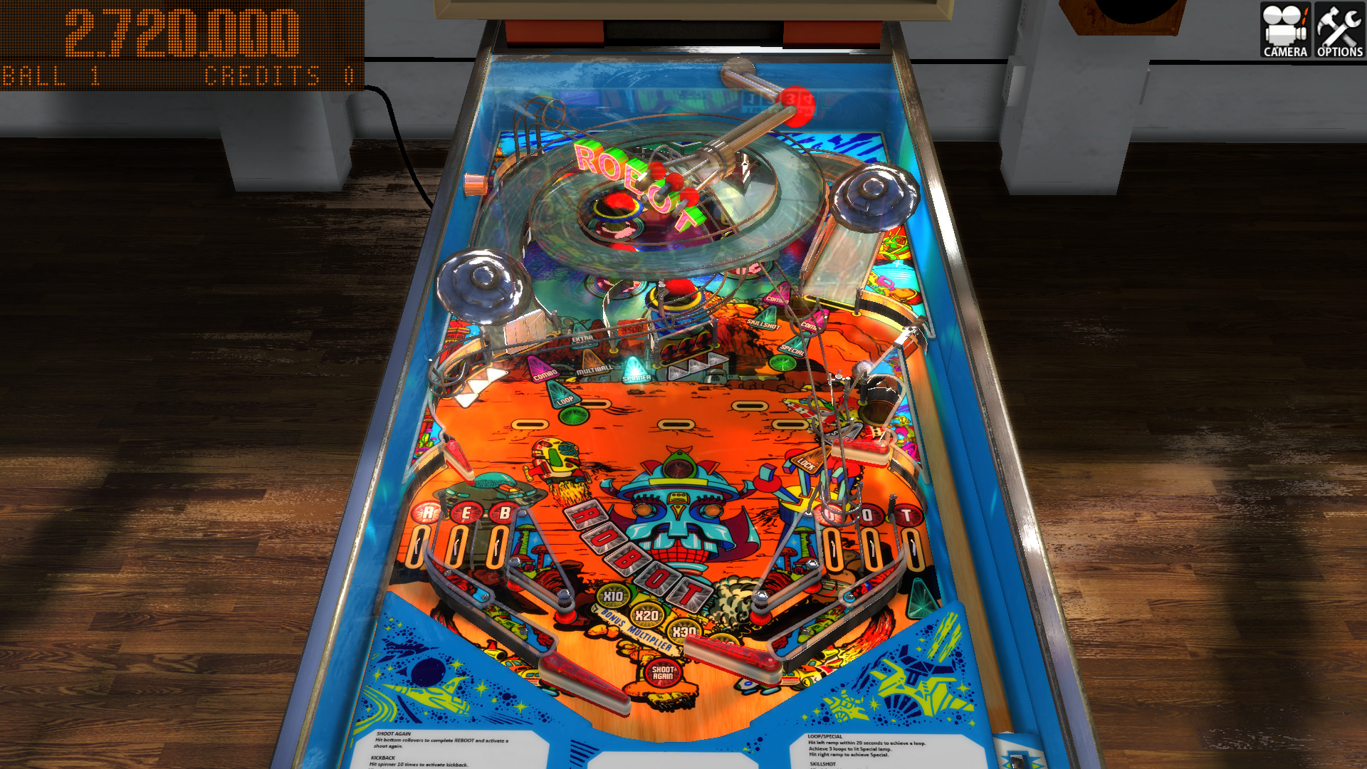 Zaccaria Pinball: Robot 2018 Table