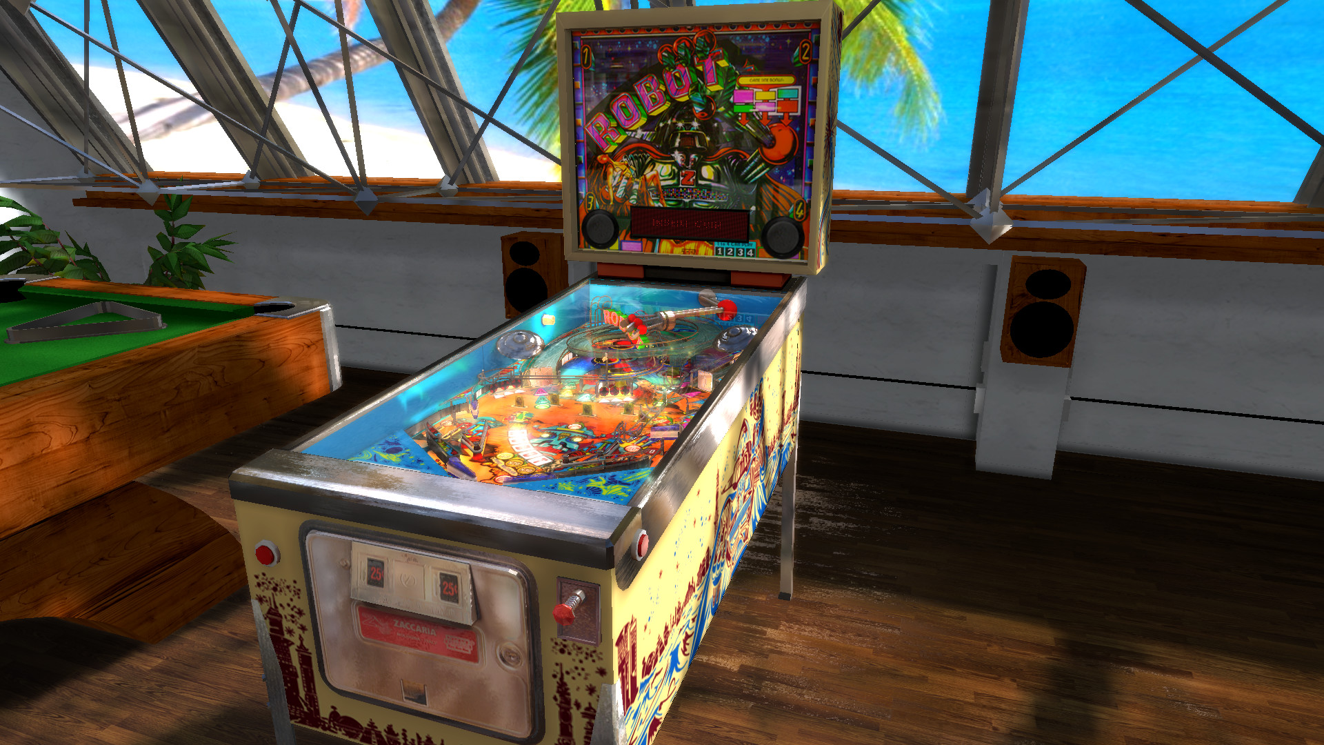 Zaccaria Pinball: Robot 2018 Table
