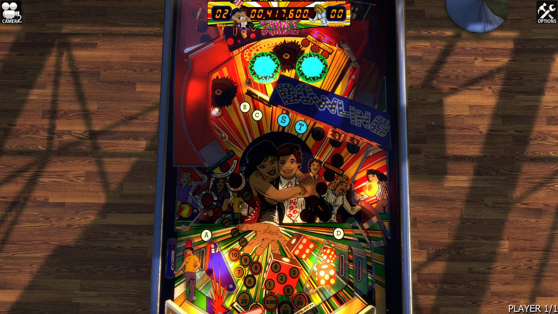 Zaccaria Pinball: Star’s Phoenix Table
