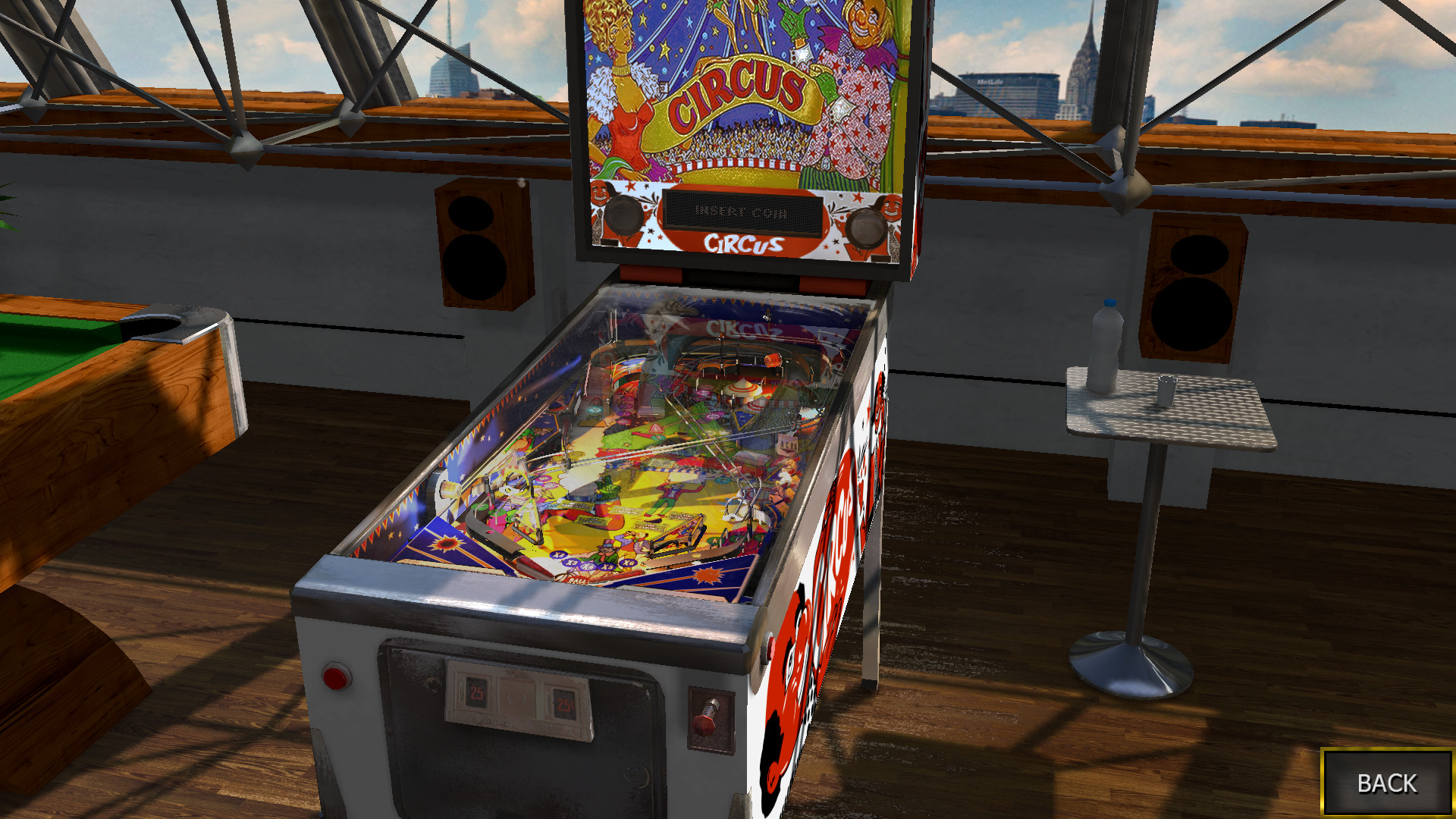 Zaccaria Pinball: Circus 2017 Table