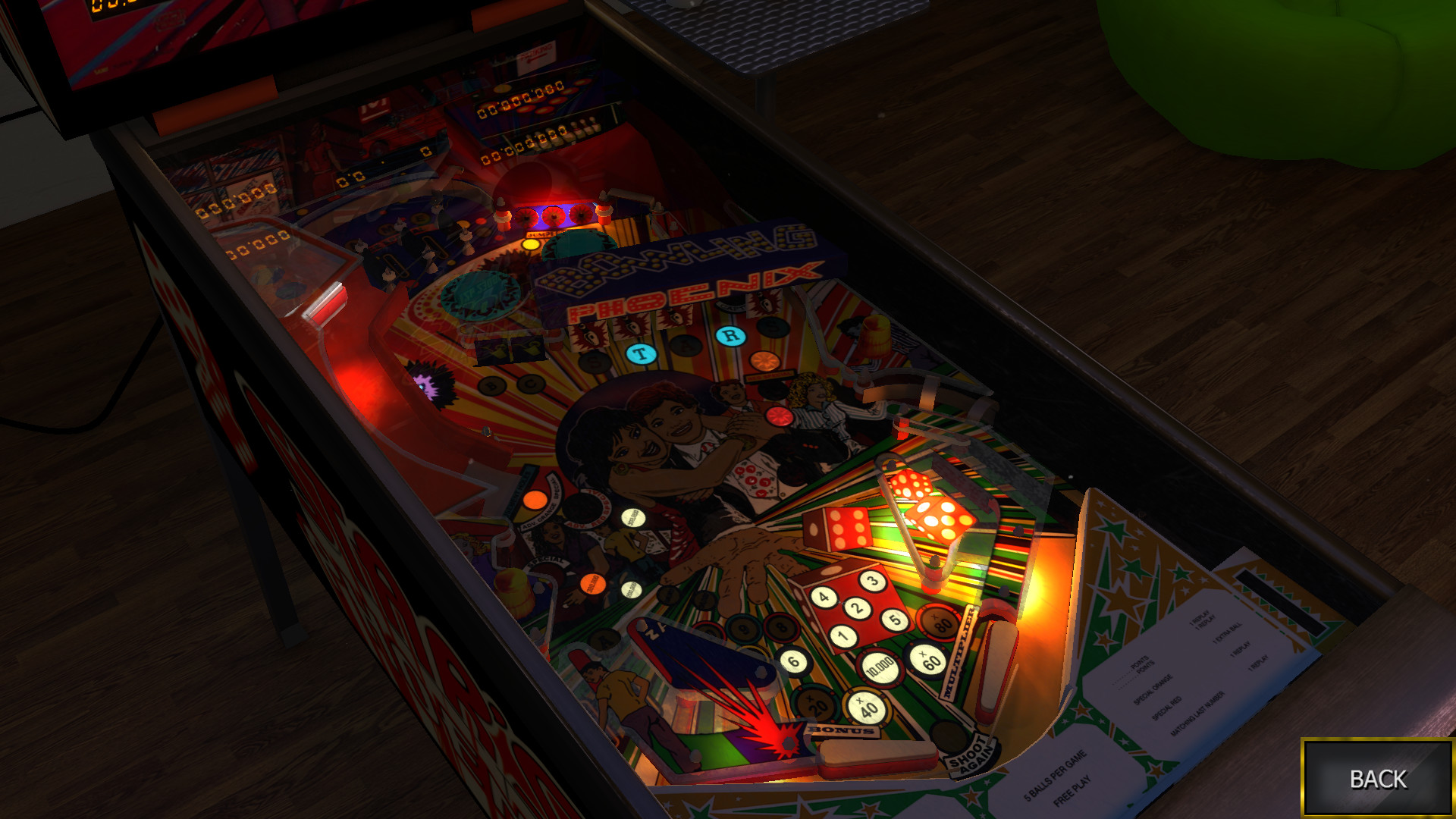 Zaccaria Pinball: Star’s Phoenix Table