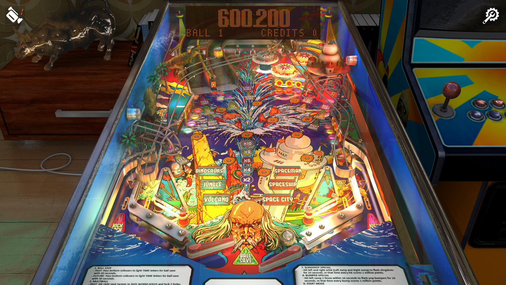 Zaccaria Pinball: Time Machine 2019 Table