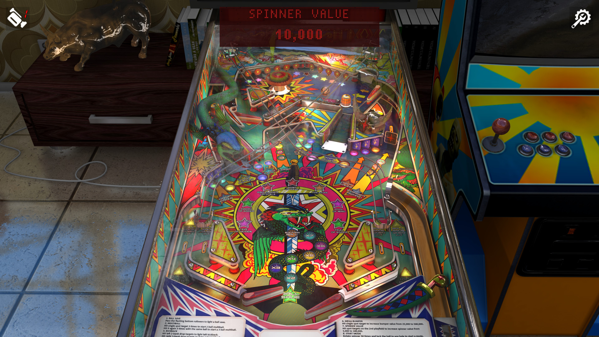 Zaccaria Pinball: Star God 2019 Table