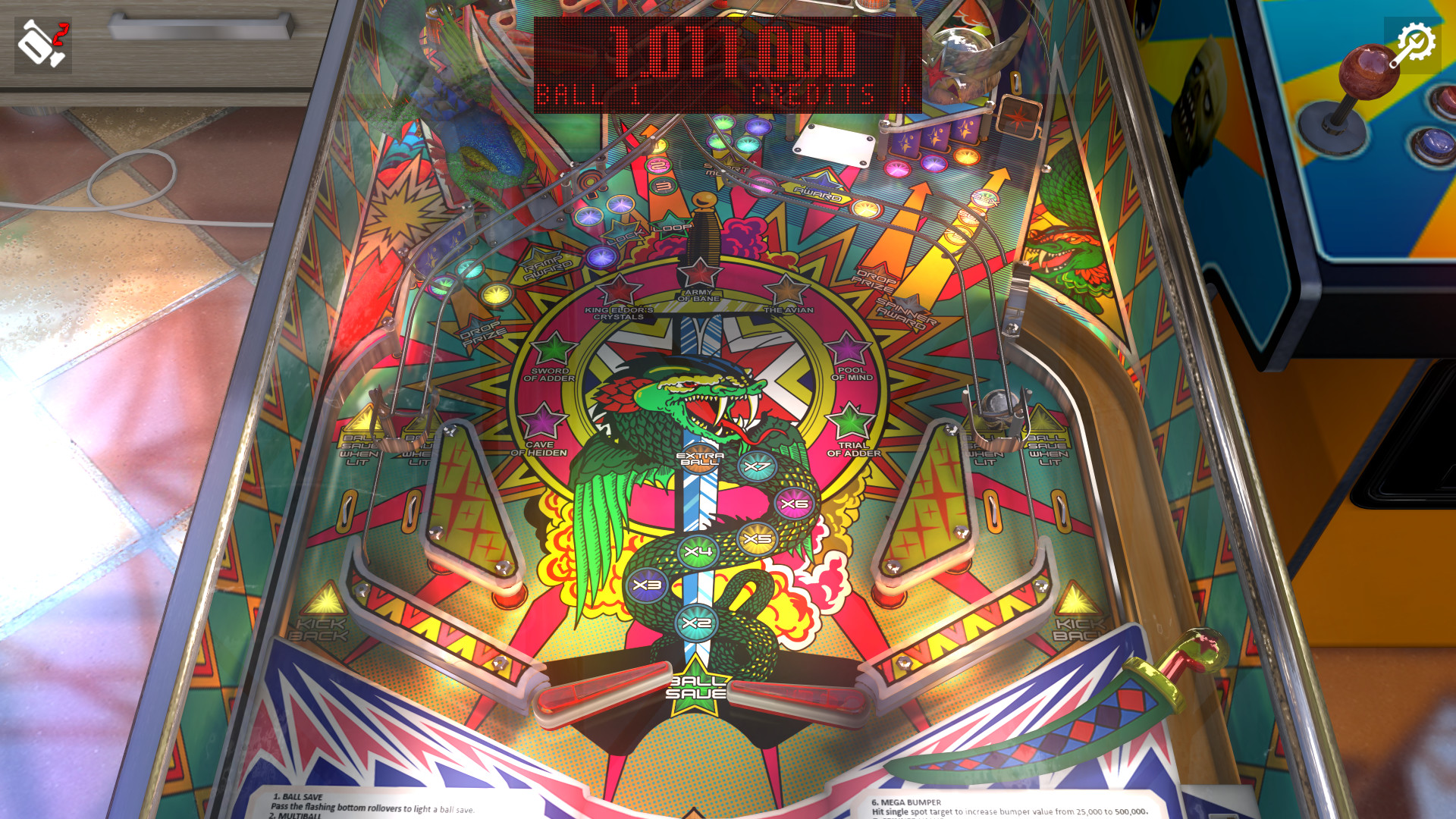 Zaccaria Pinball: Star God 2019 Table