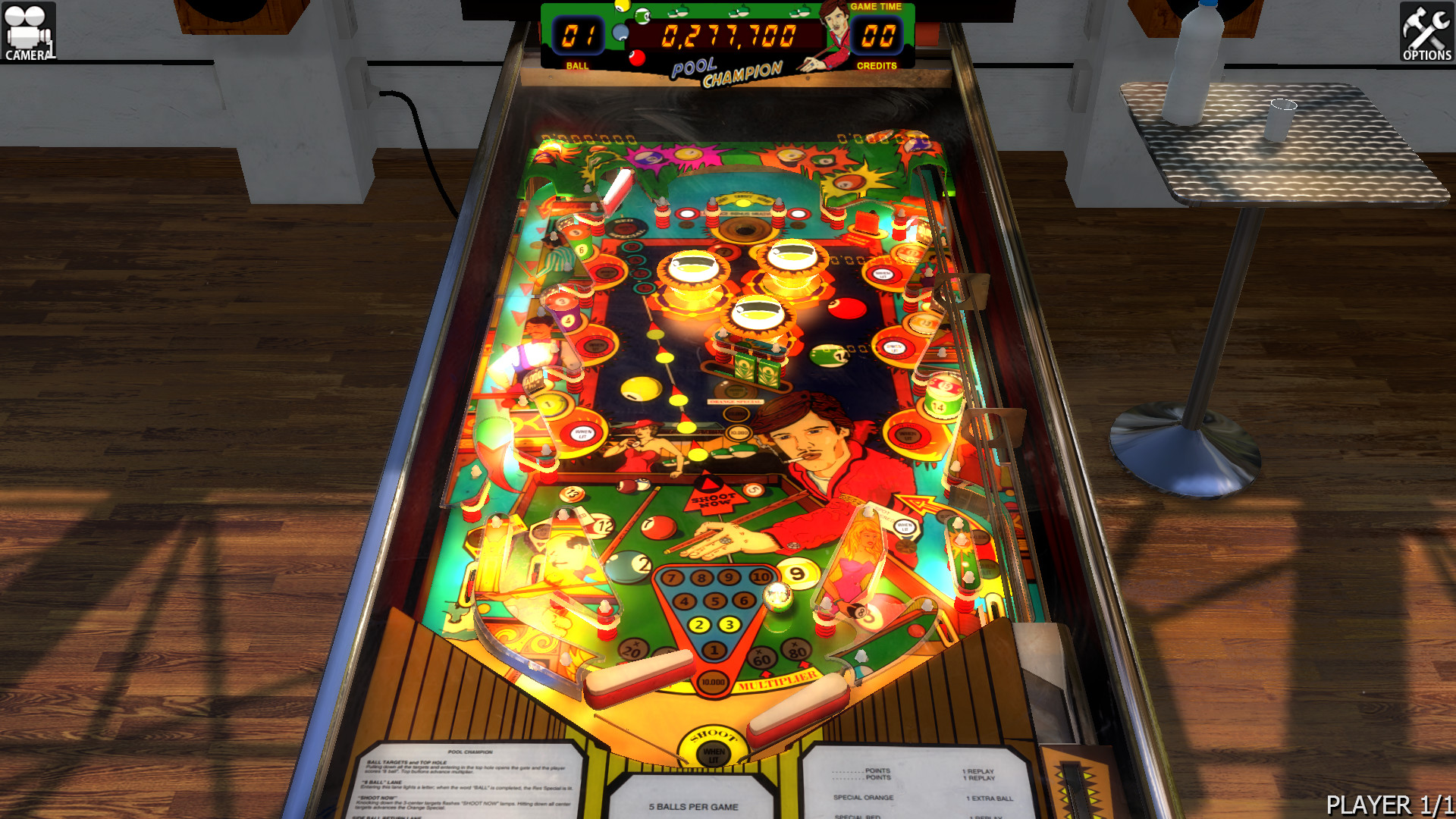 Zaccaria Pinball: Pool Champion Table