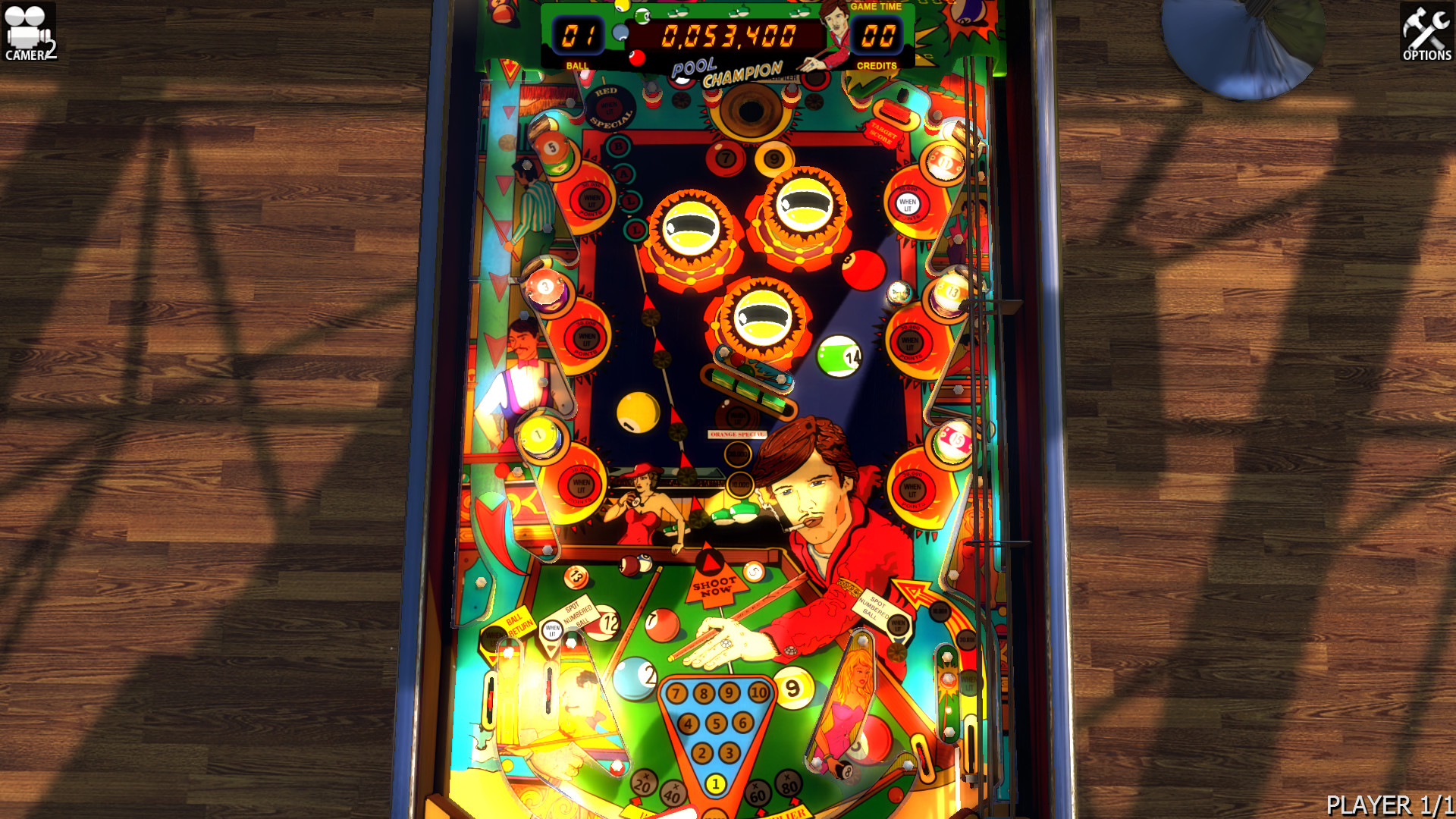 Zaccaria Pinball: Pool Champion Table