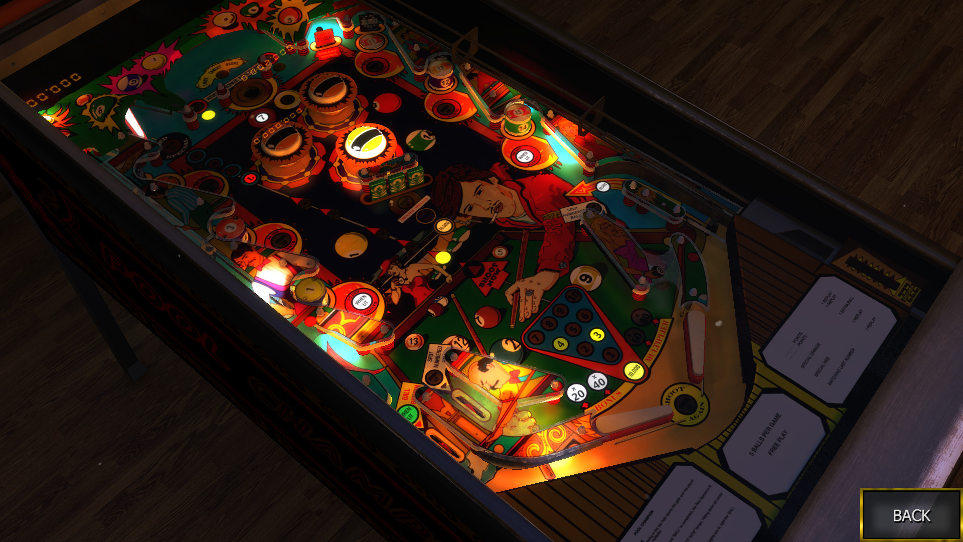 Zaccaria Pinball: Pool Champion Table
