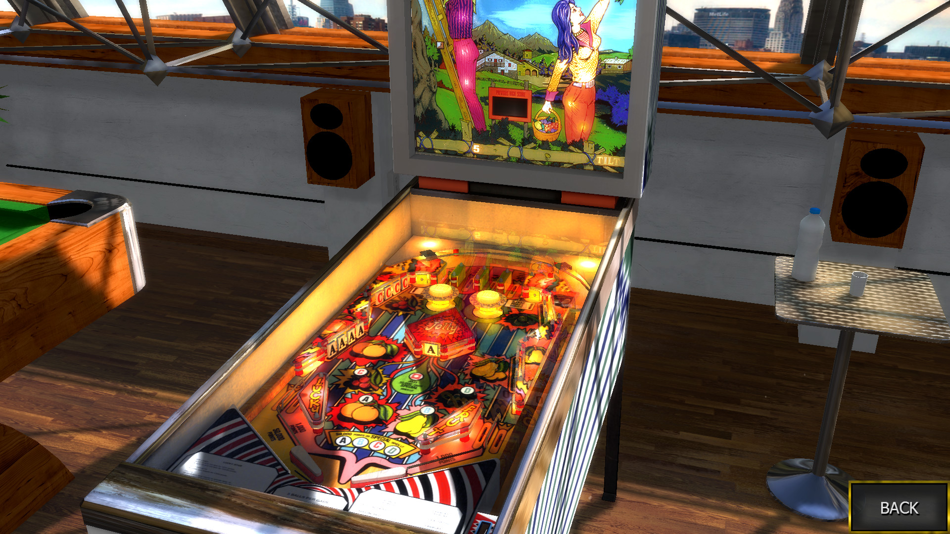 Zaccaria Pinball: Lucky Fruit Table