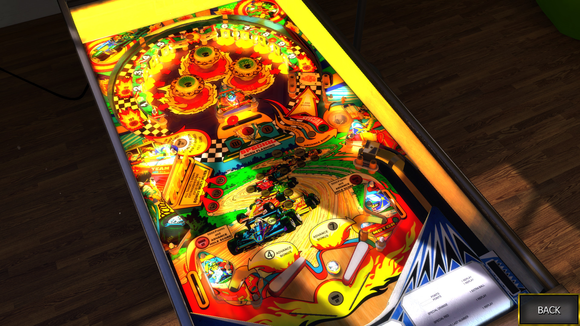 Zaccaria Pinball: Hot Wheels Table