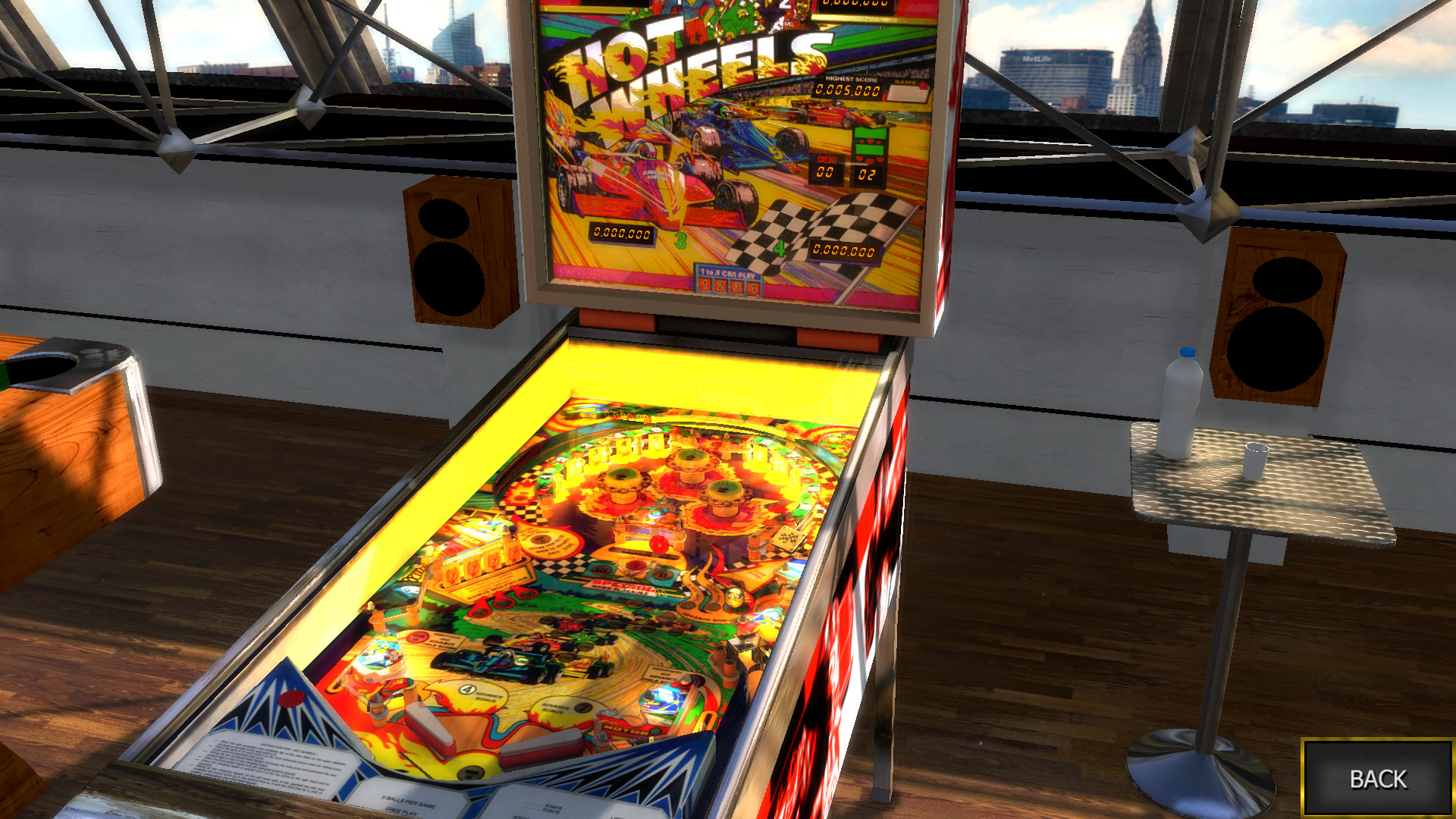 Zaccaria Pinball: Hot Wheels Table