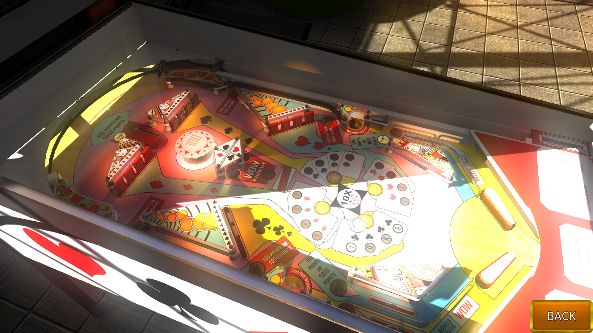 Zaccaria Pinball: Top Hand Table