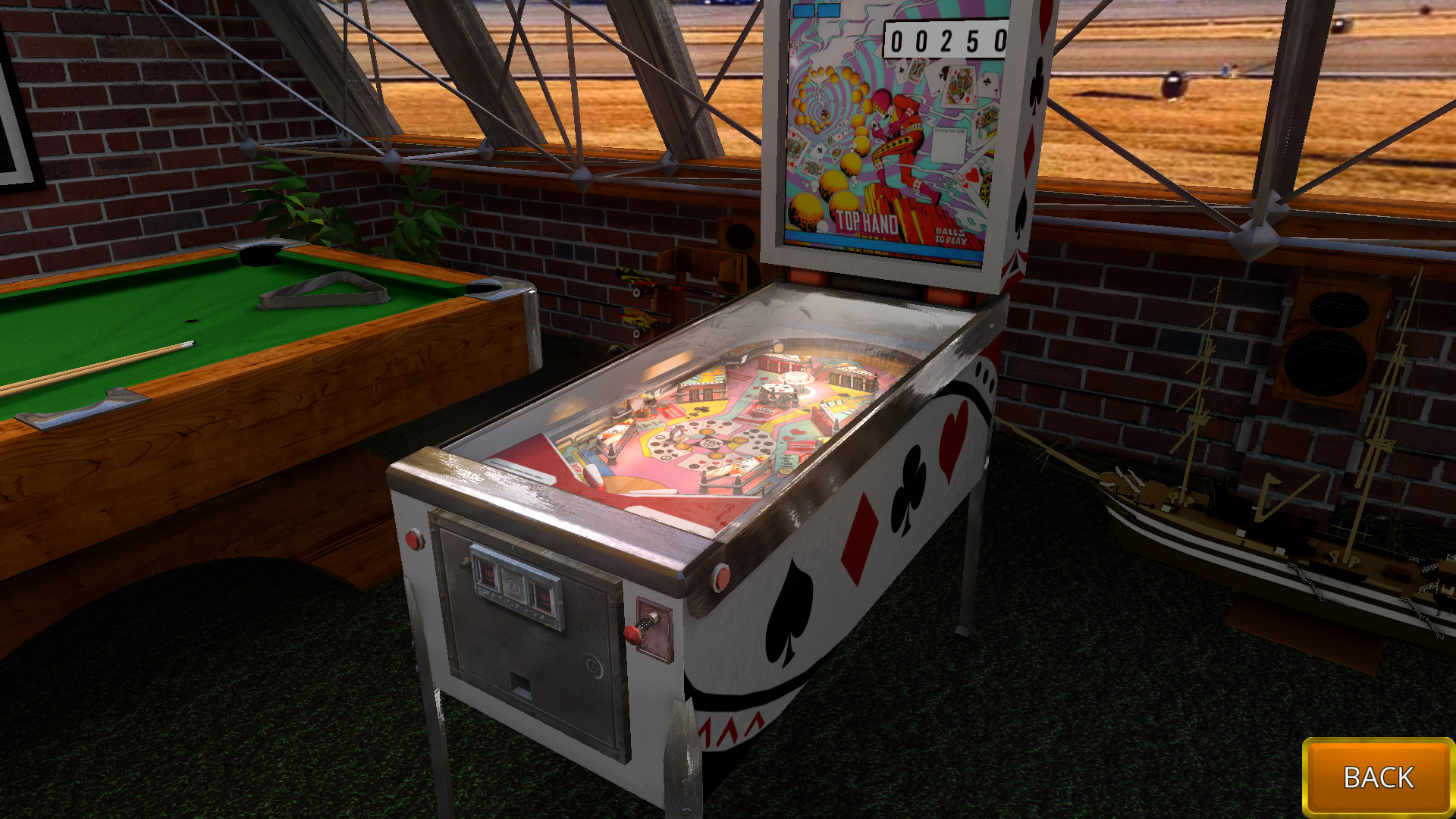 Zaccaria Pinball: Top Hand Table