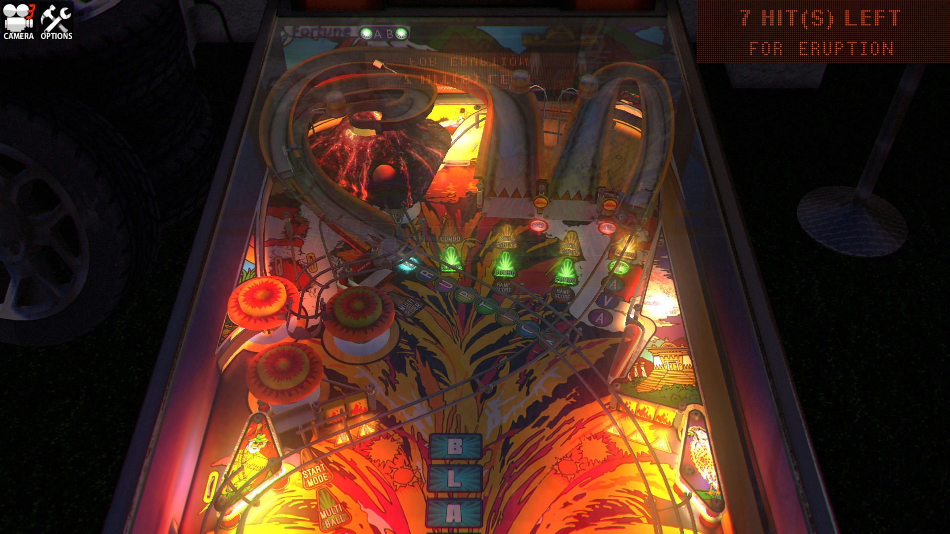 Zaccaria Pinball: Fire Mountain 2019 Table
