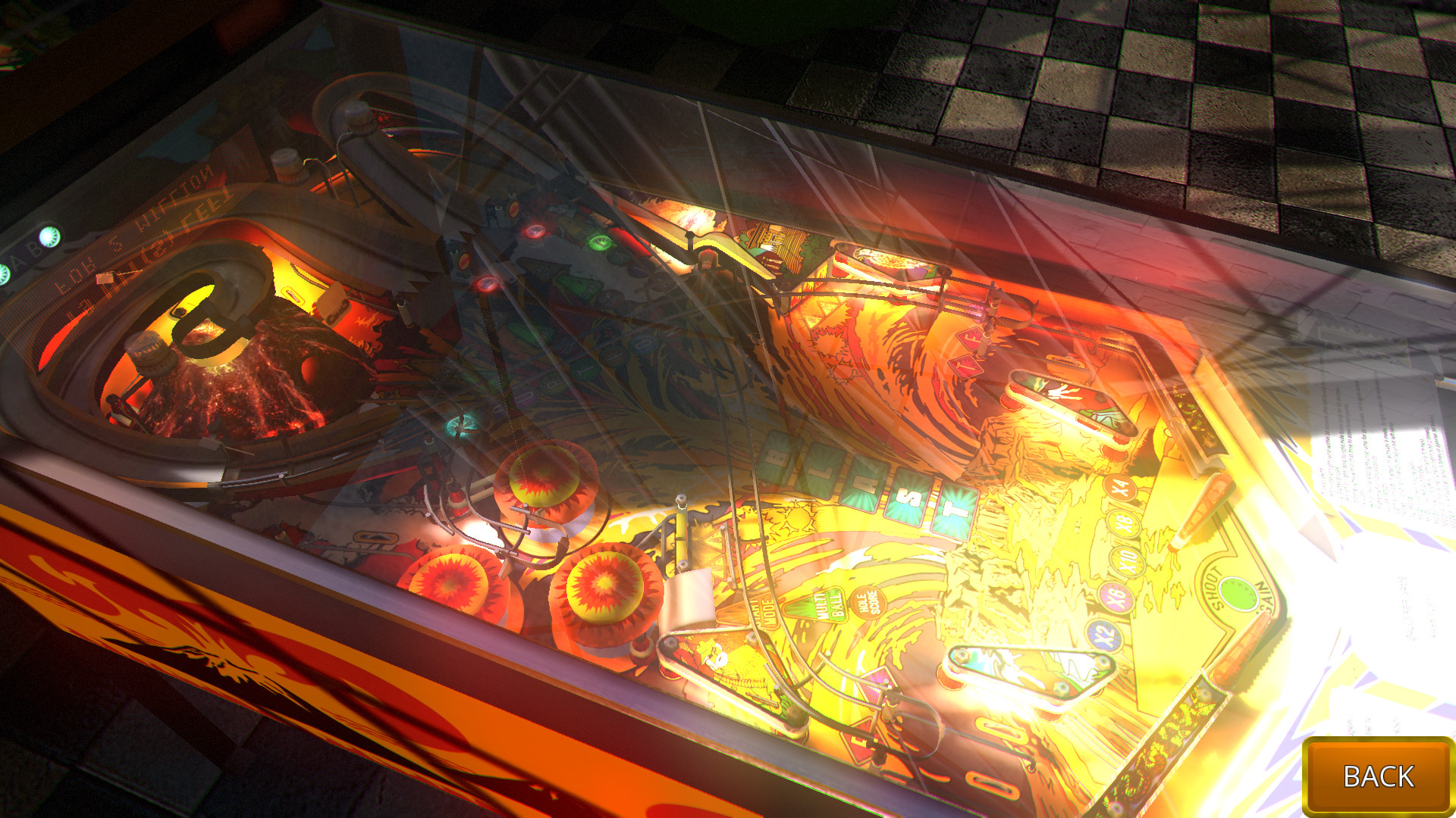 Zaccaria Pinball: Fire Mountain 2019 Table
