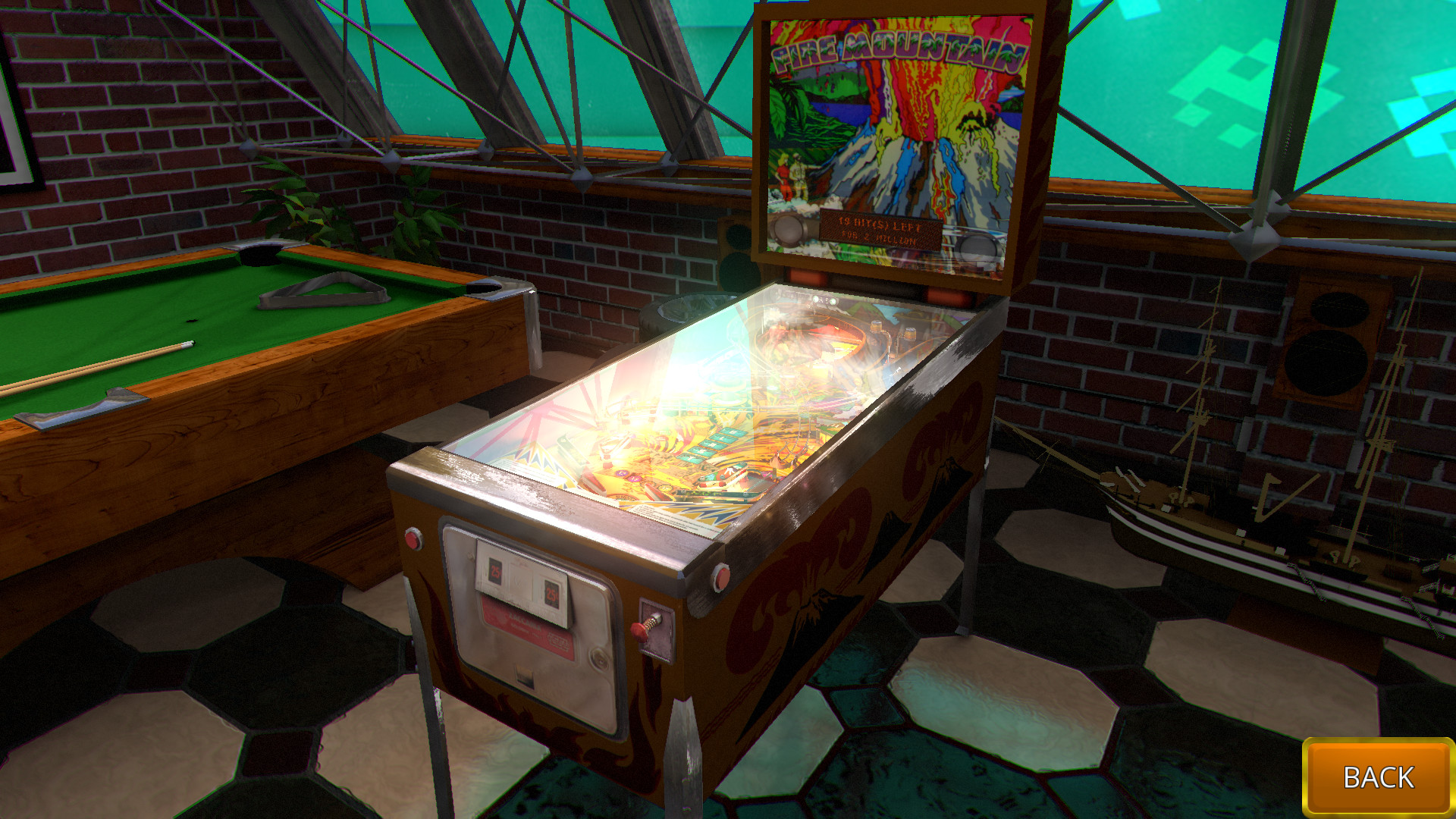 Zaccaria Pinball: Fire Mountain 2019 Table