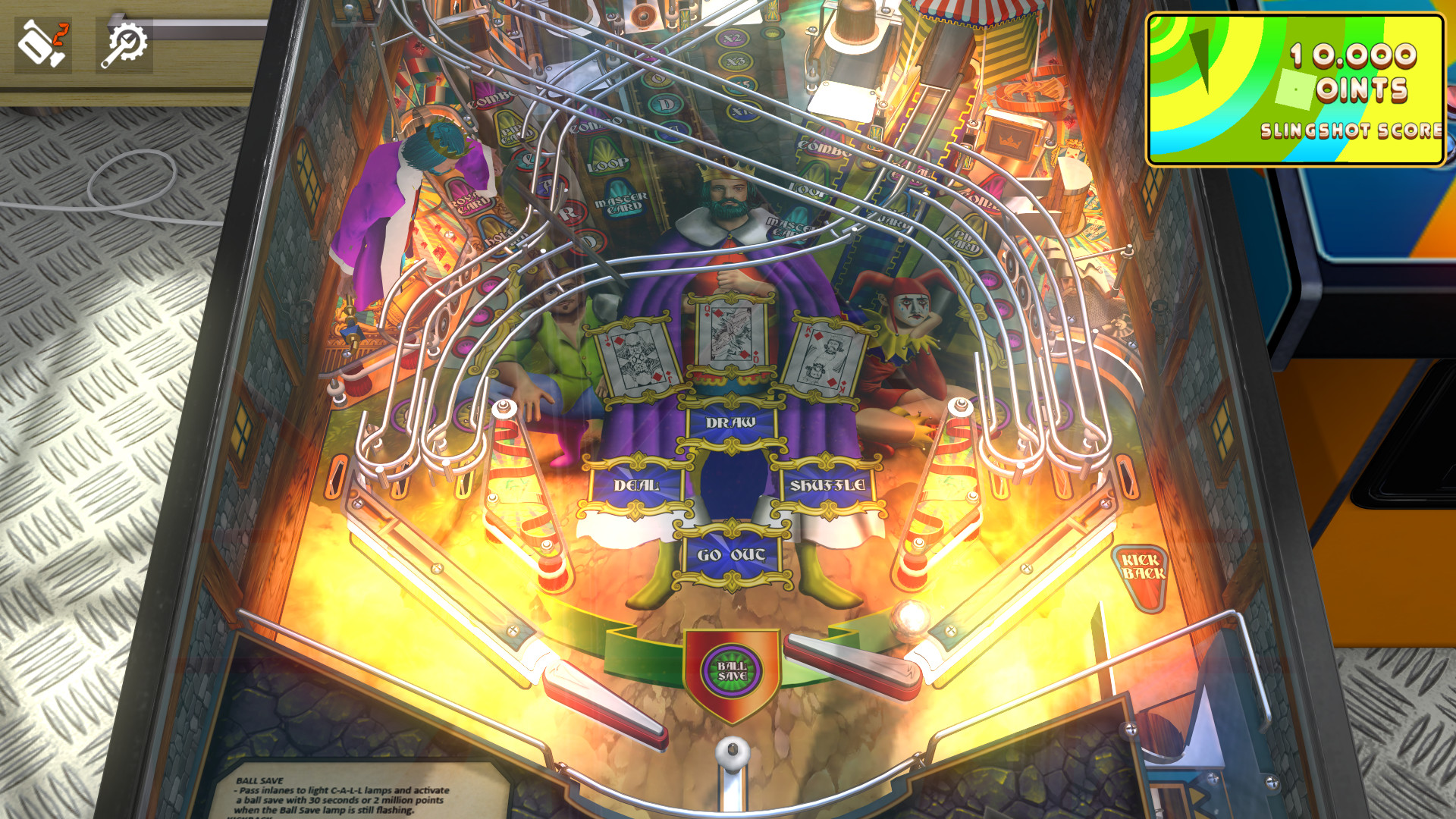 Zaccaria Pinball: House of Diamonds Deluxe Pinball Table