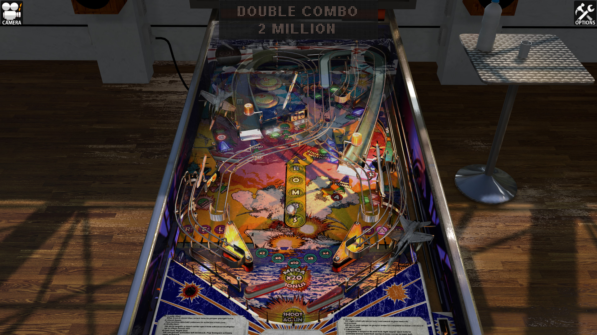 Zaccaria Pinball: Combat 2017 Table