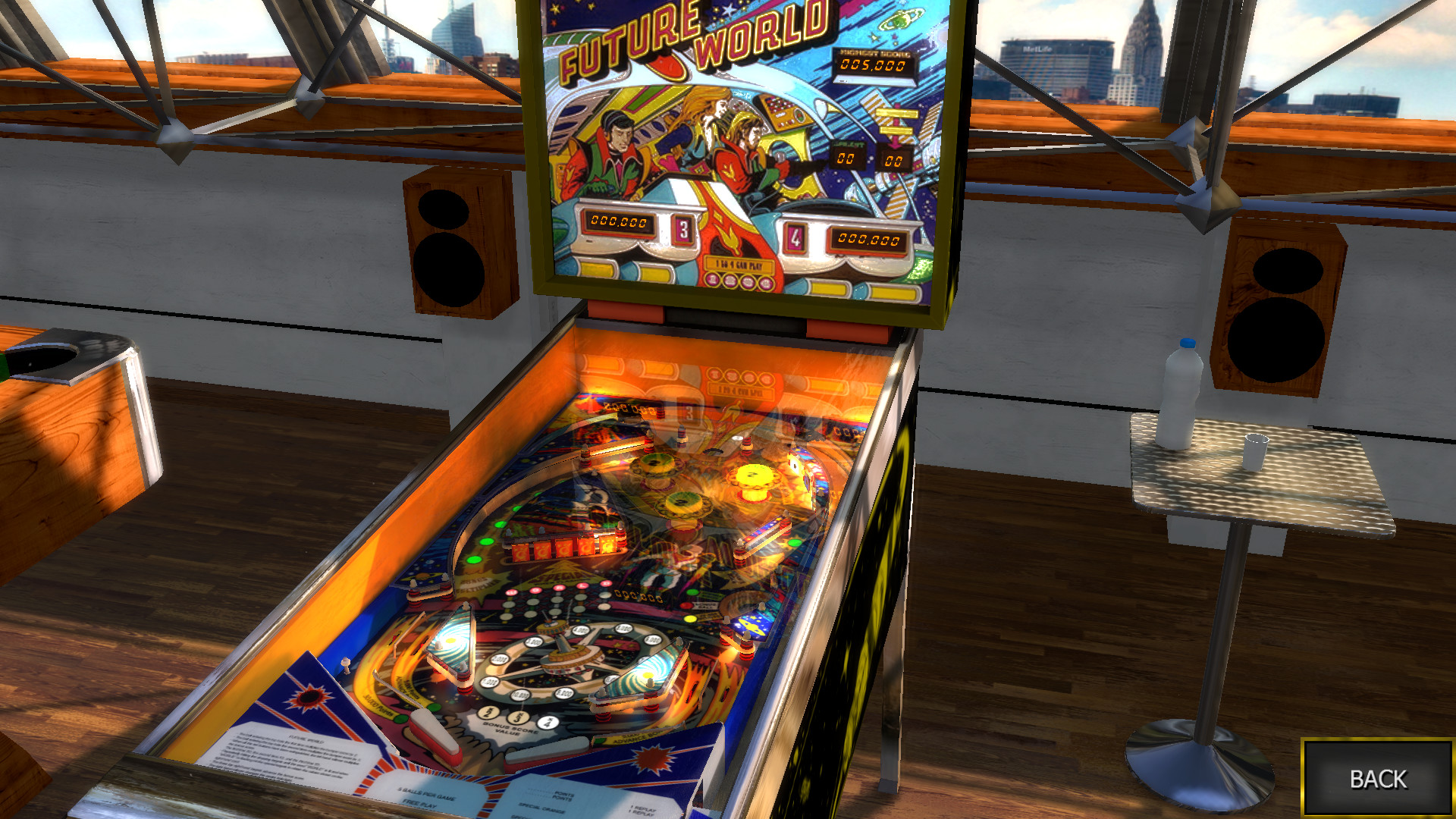 Zaccaria Pinball: Future World Table