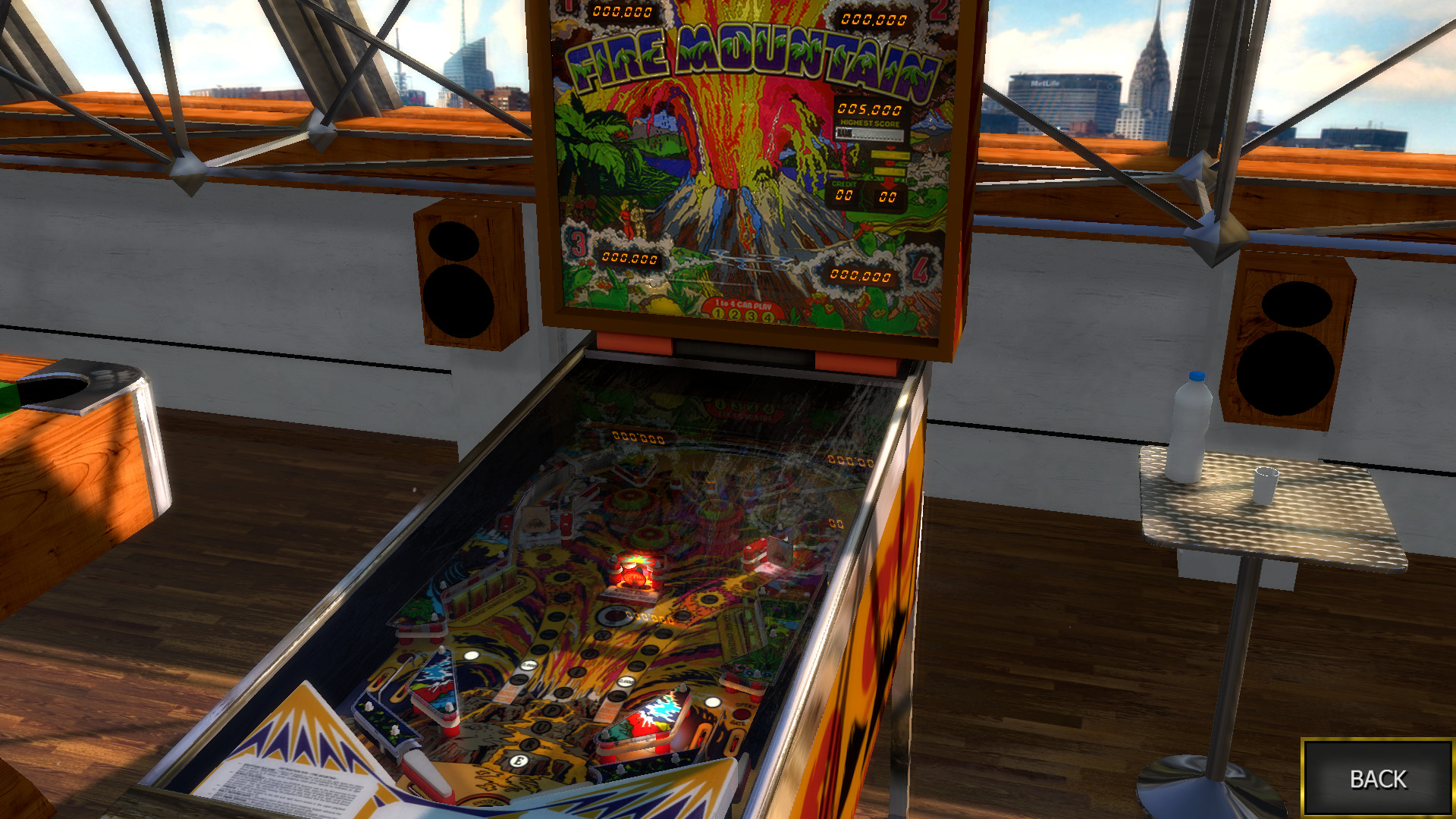 Zaccaria Pinball: Fire Mountain Table