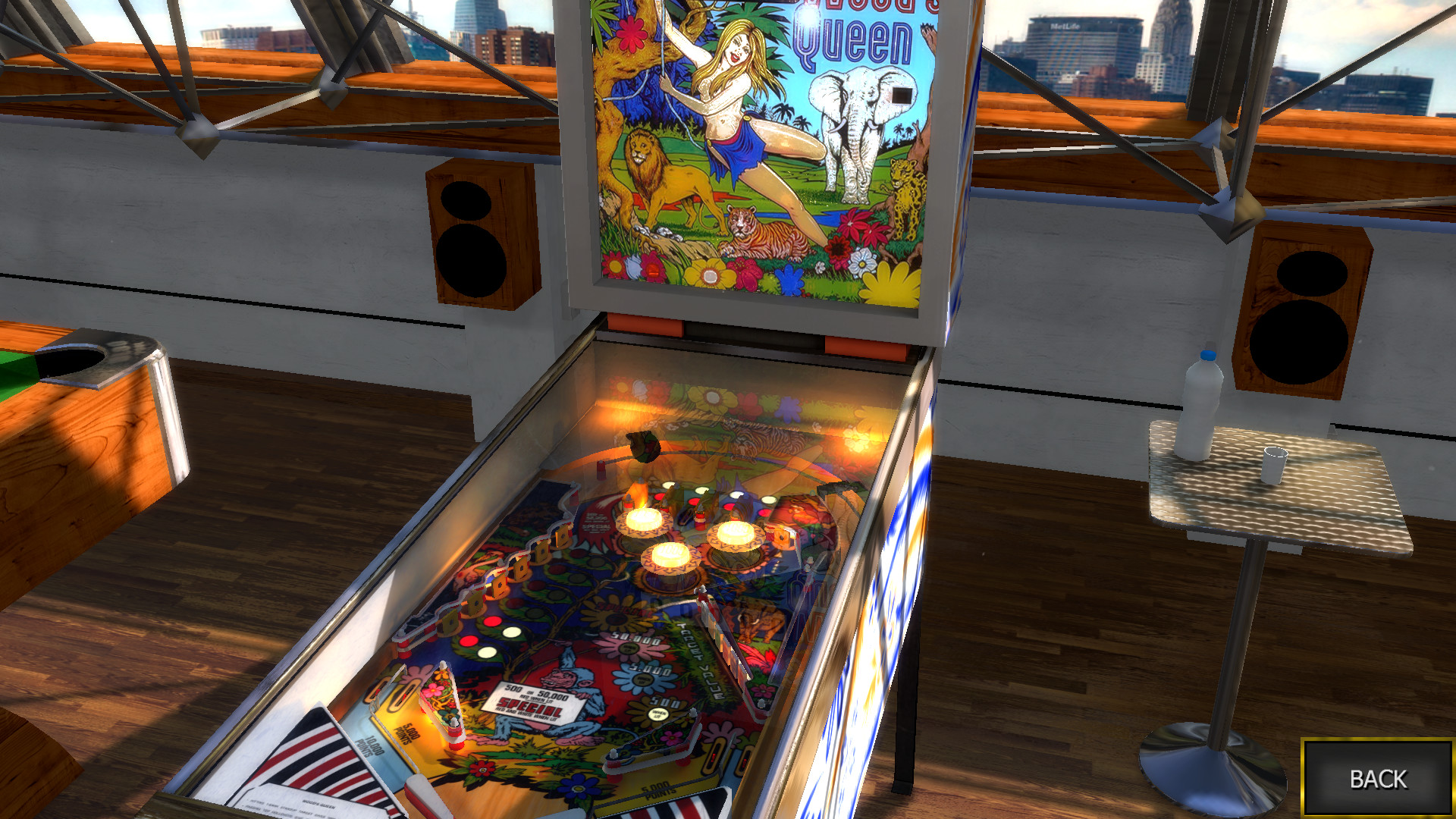 Zaccaria Pinball: Wood’s Queen Table