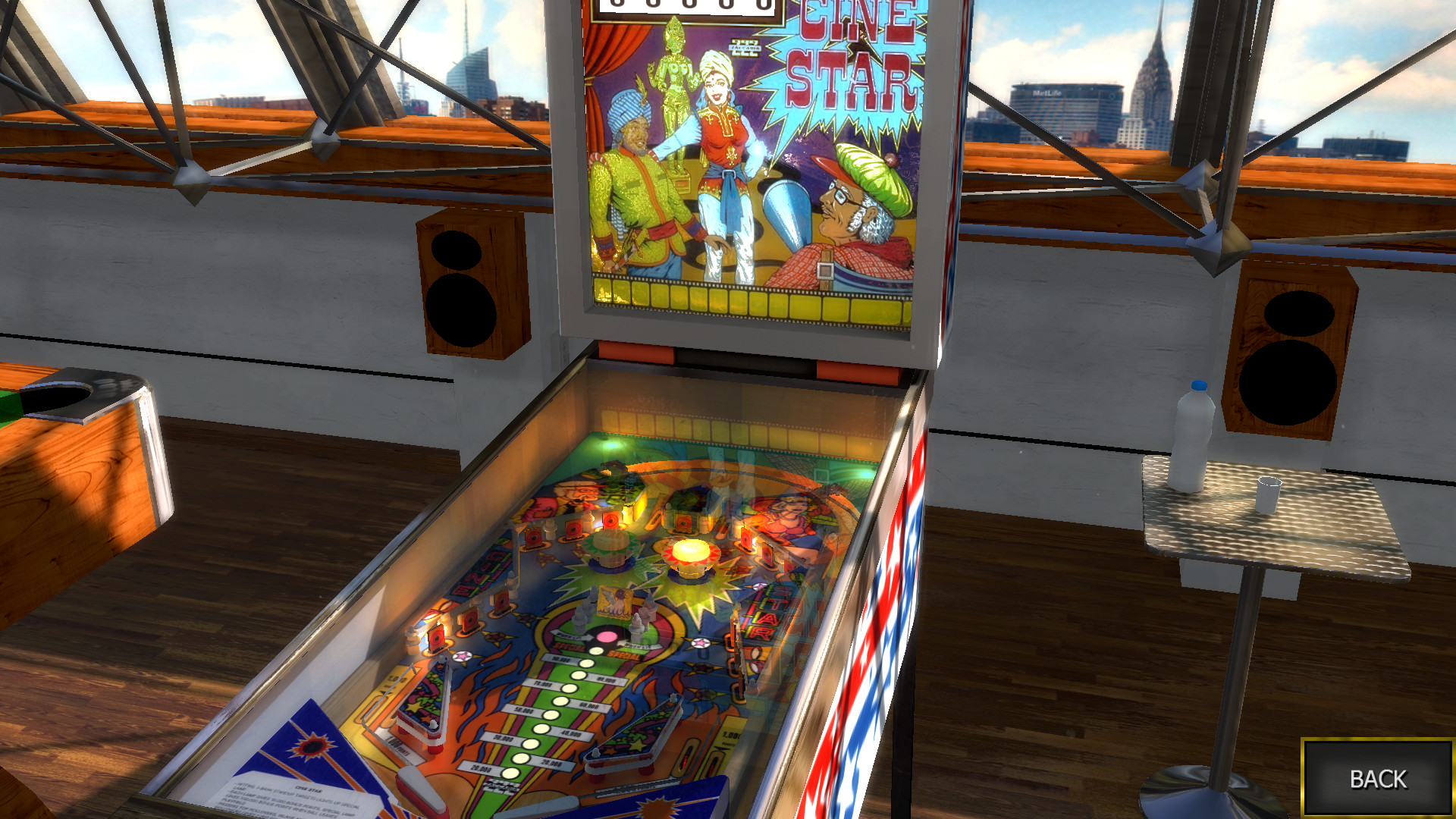 Zaccaria Pinball: Cine Star Table