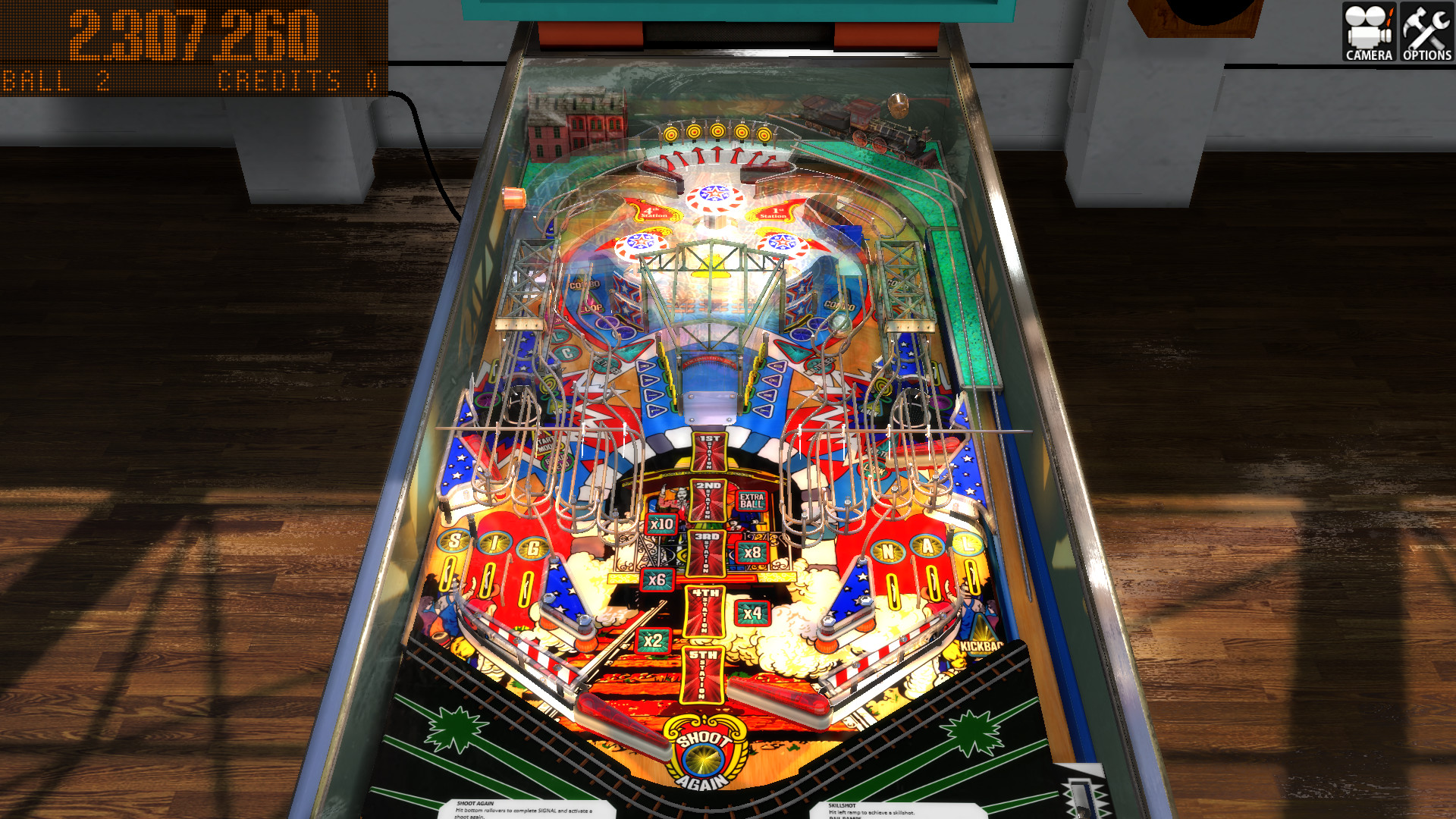 Zaccaria Pinball: Locomotion 2018 Table