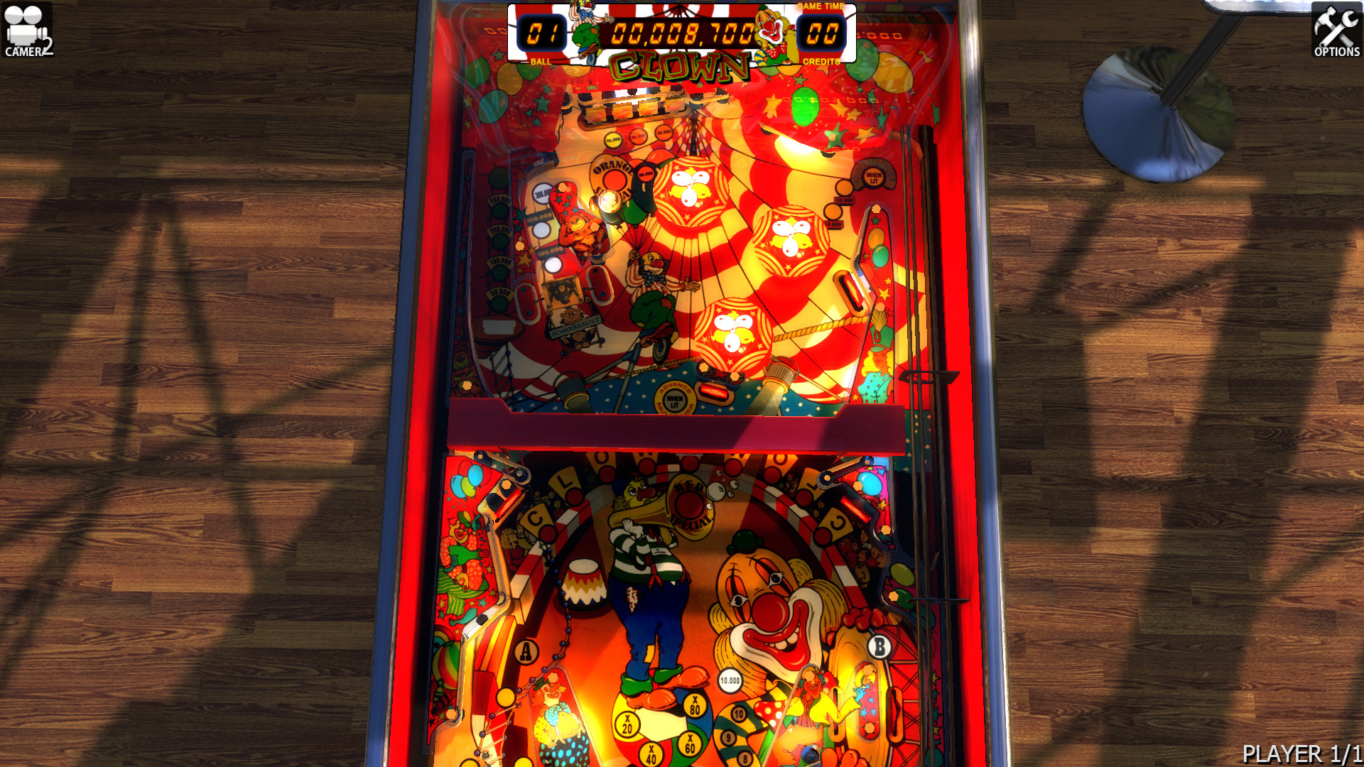 Zaccaria Pinball: Clown Table