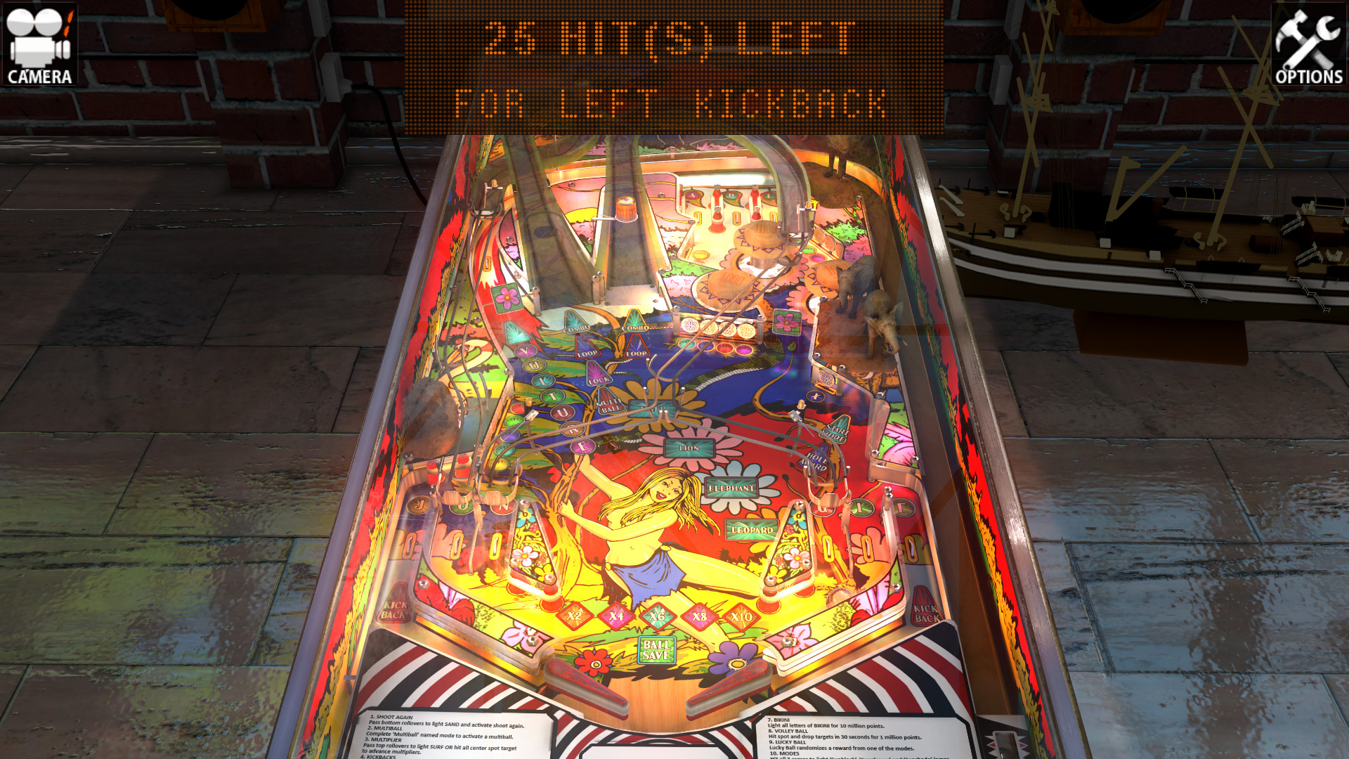 Zaccaria Pinball: Wood’s Queen 2019 Table
