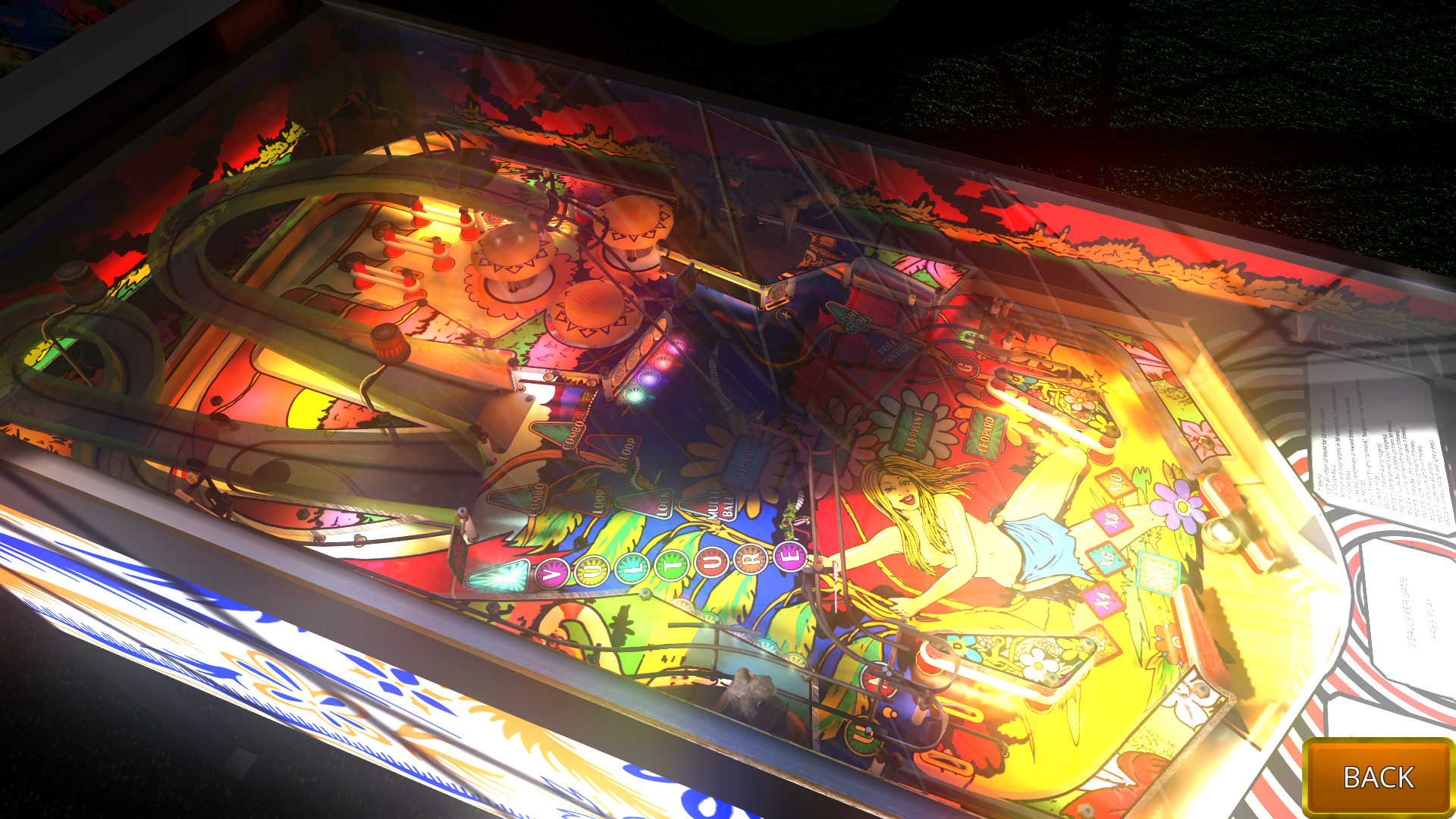 Zaccaria Pinball: Wood’s Queen 2019 Table