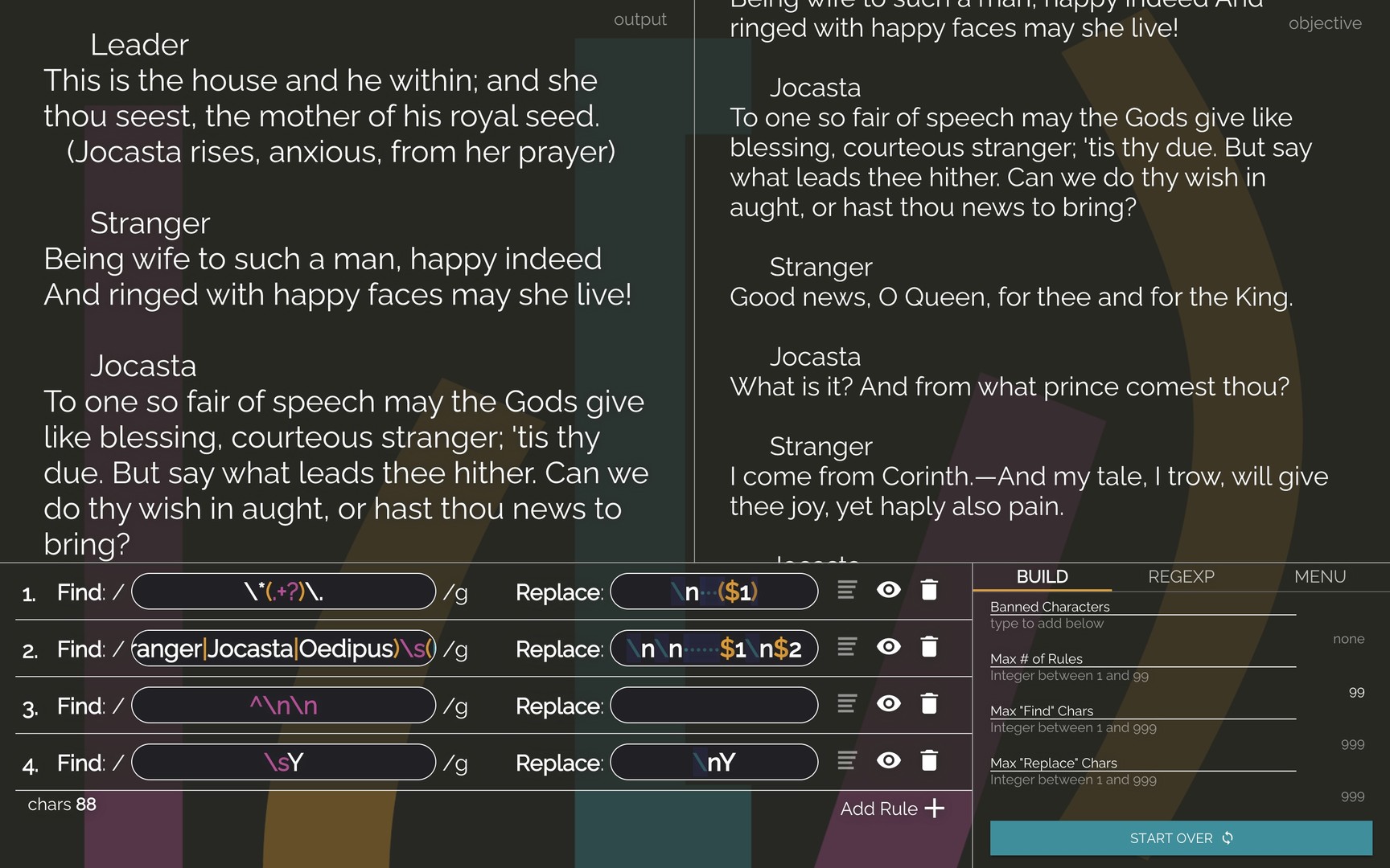 Copy Editor: A RegEx Puzzle