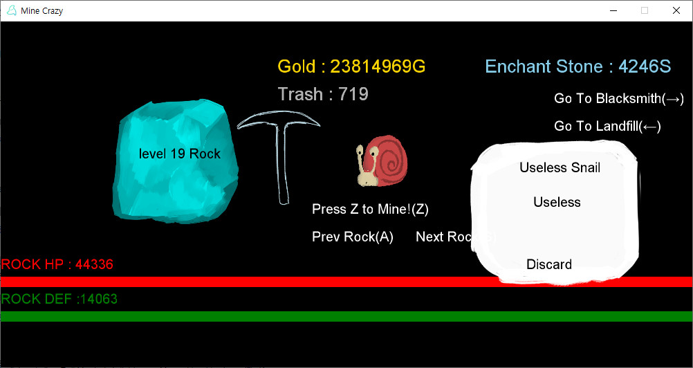 Mine Crazy: The Korean Grinder