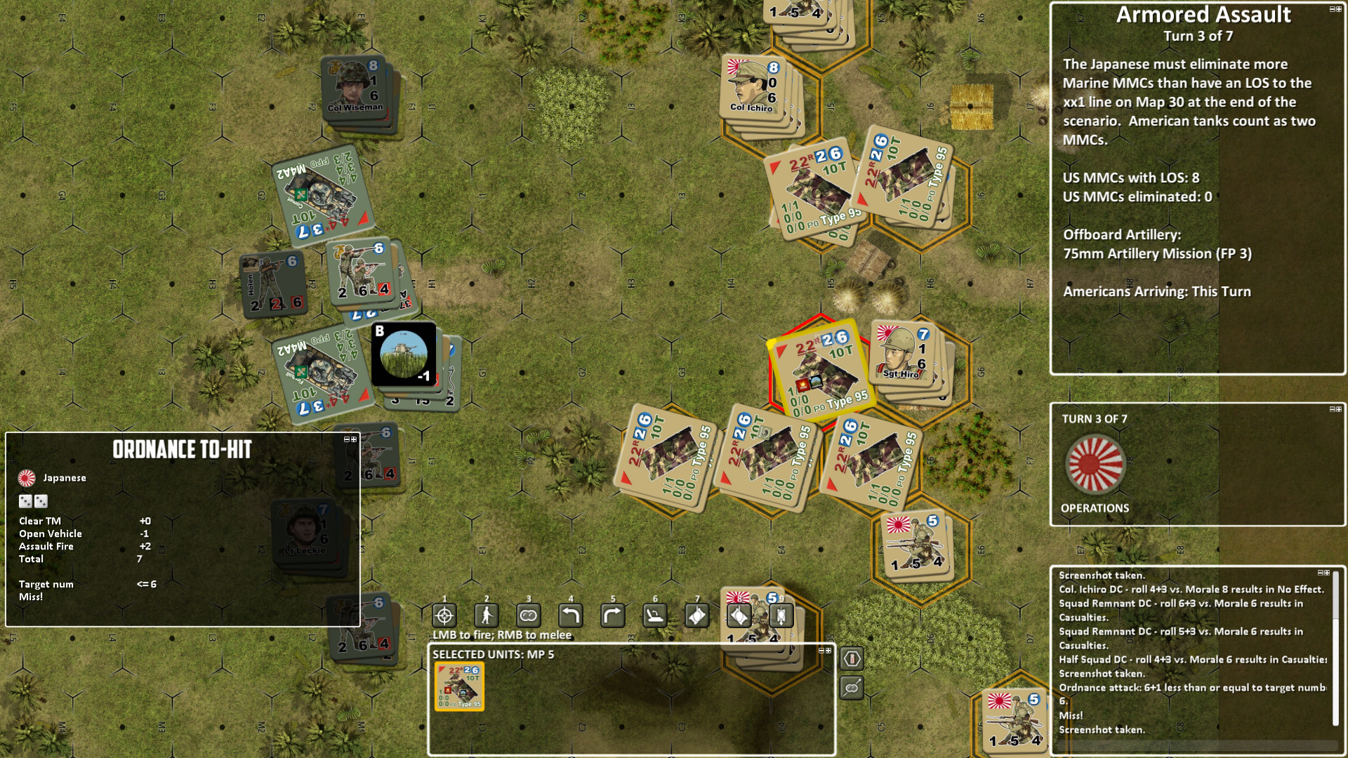 Lock ‘n Load Tactical Digital: Heroes of the Pacific – Battlepack 1