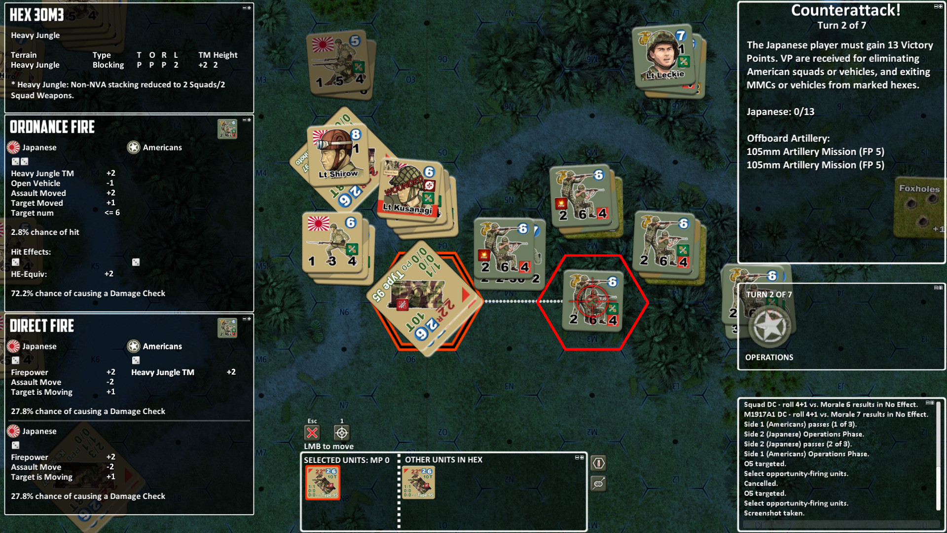 Lock ‘n Load Tactical Digital: Heroes of the Pacific – Battlepack 1