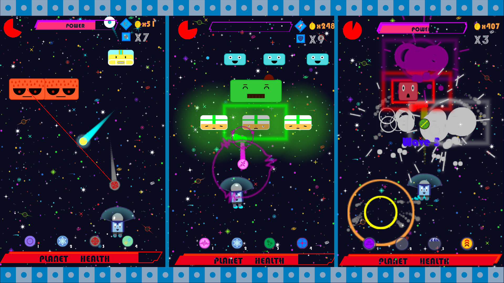 Things That Bounce and Explode